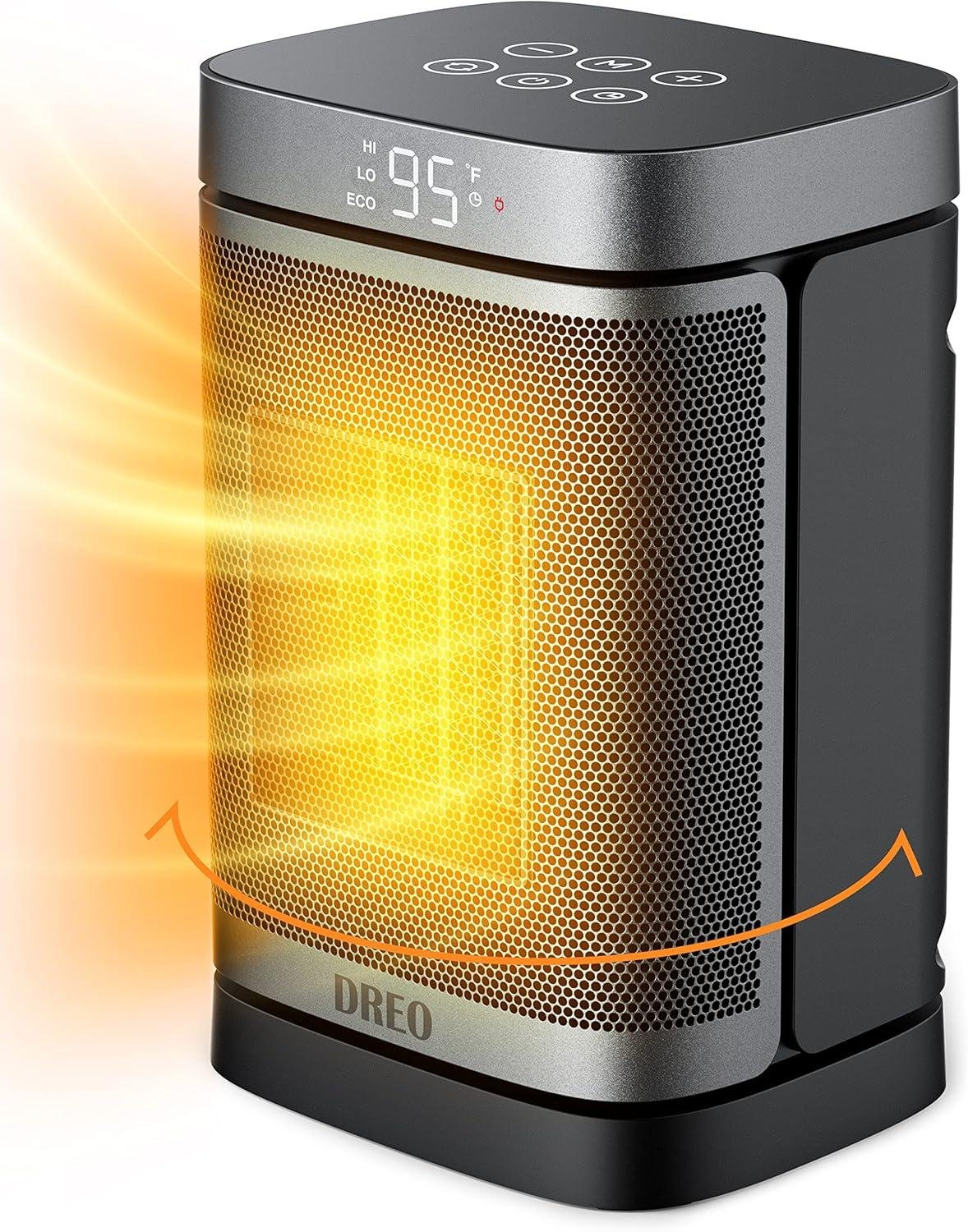 Stay Cozy This Winter: our Dreo Ceramic Heater With 4 Modes!