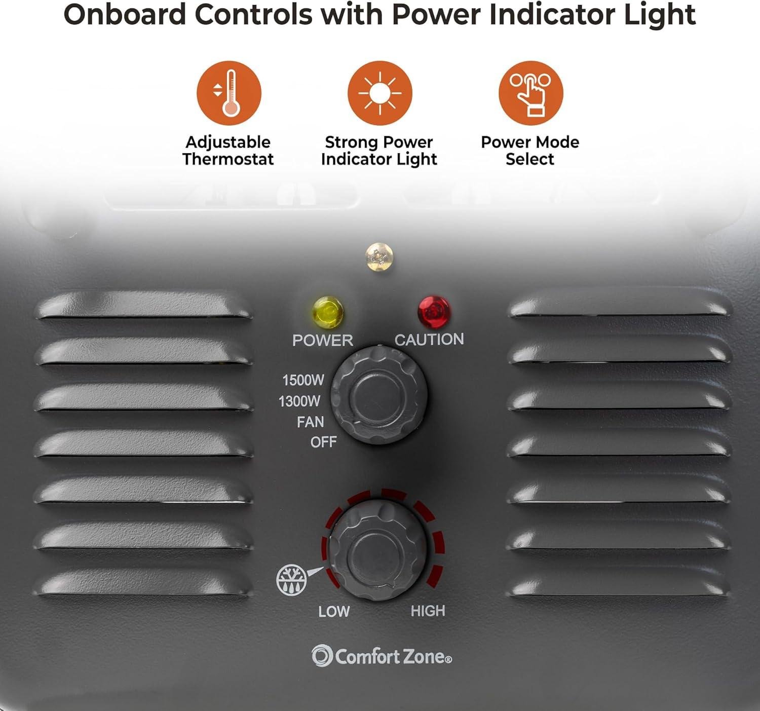 Stay Warm and Safe with Our Comfort Zone Portable Heater