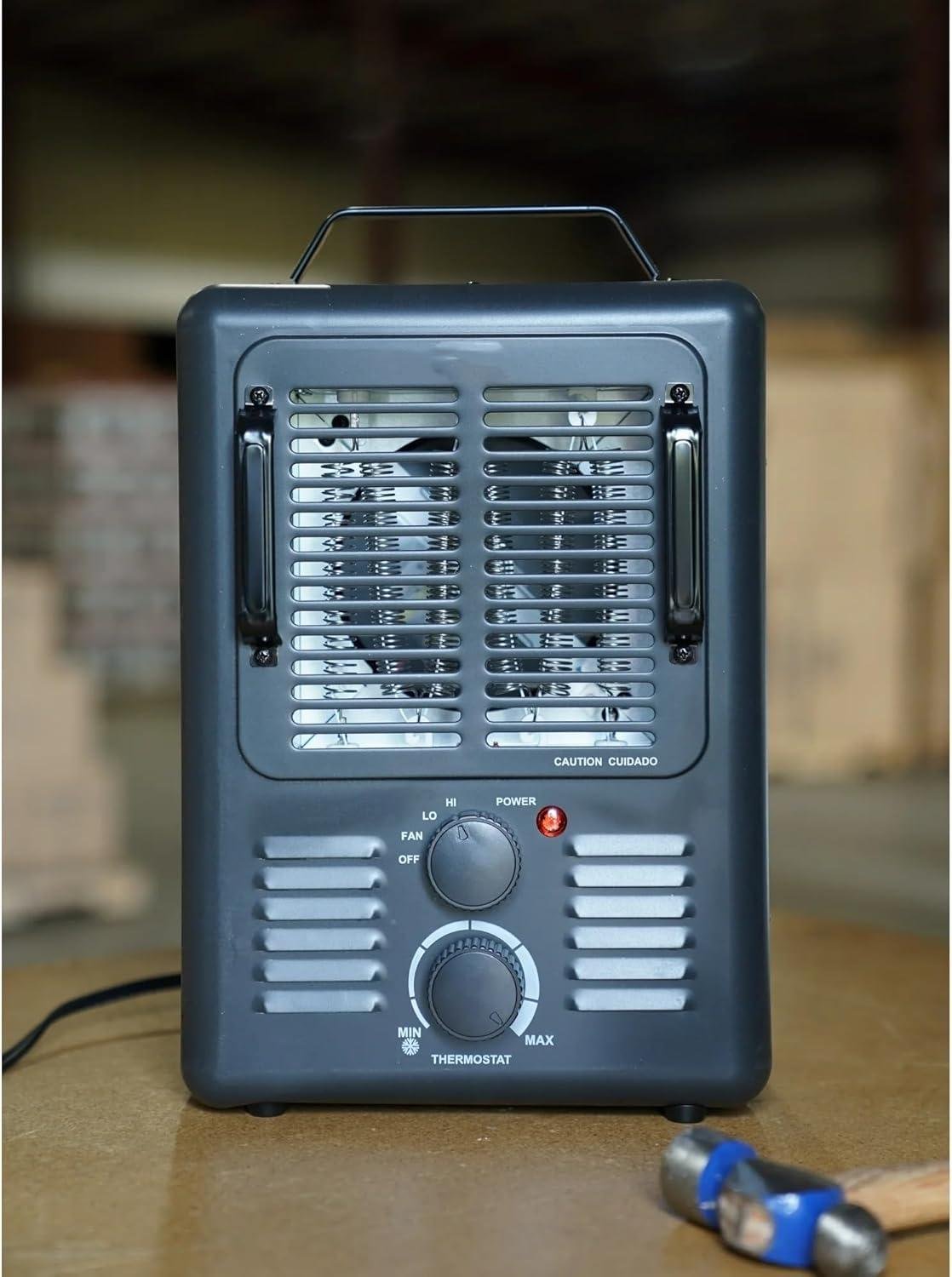 Stay Cozy Anywhere: Our 1500W Milkhouse Utility Heater Awaits!