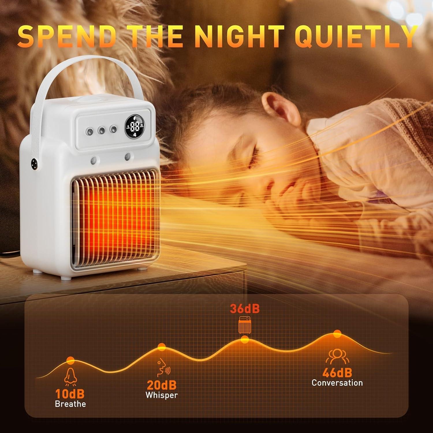 stay Cozy This Winter: Our 3-in-1 Space Heater with Humidifier