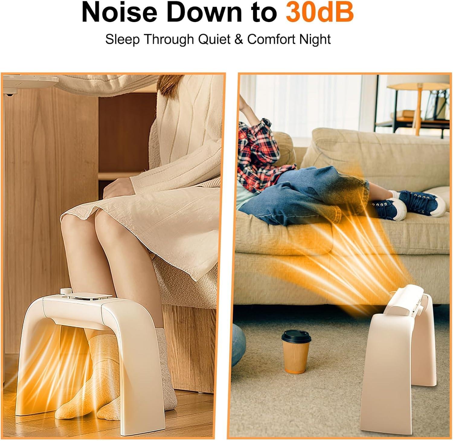 Stay Cozy This Winter: Our Portable 300W Foot Heater Delight!