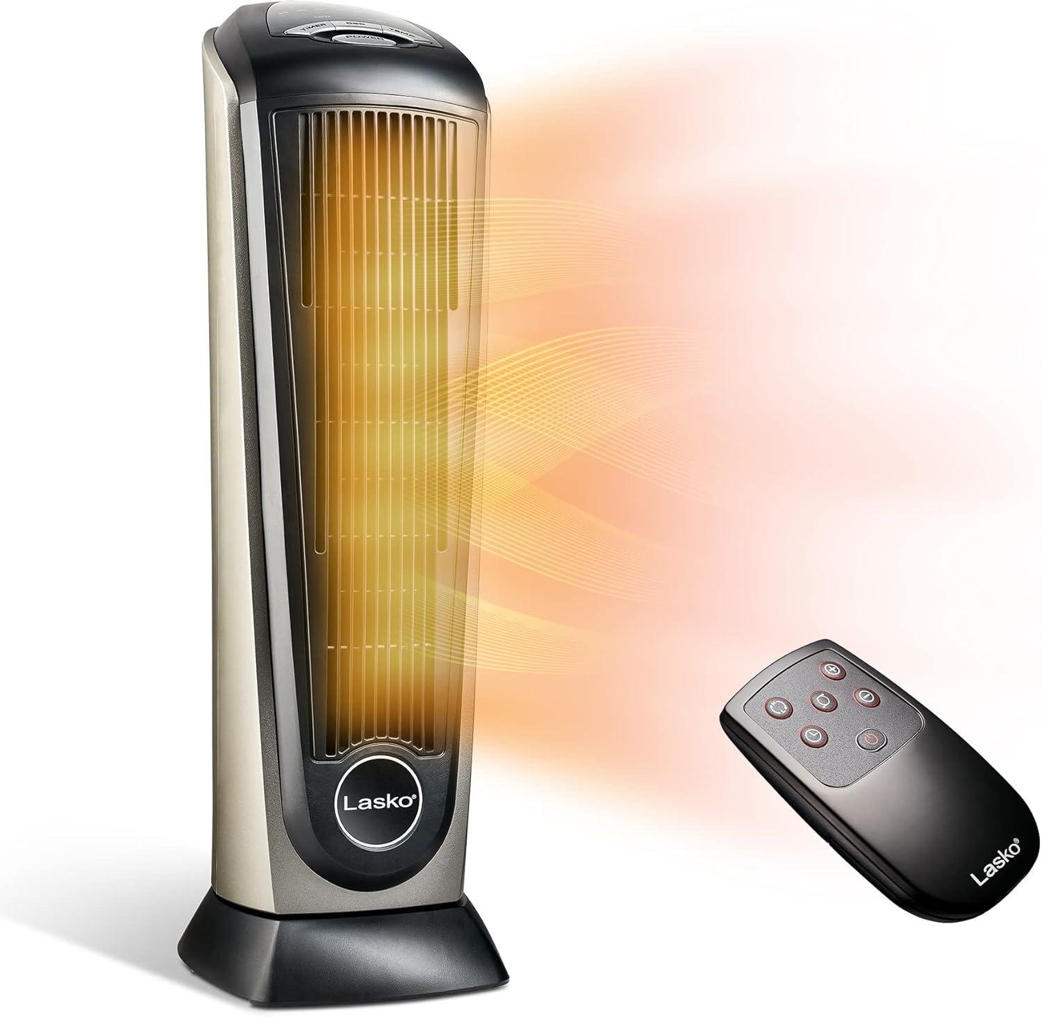 Stay Cozy All Winter: Our Lasko 1500W Tower Heater Review