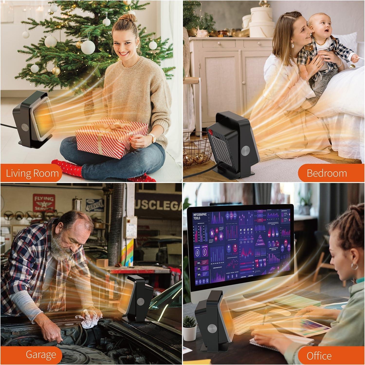 Stay Cozy together: Our Portable Space Heater with Safety Features