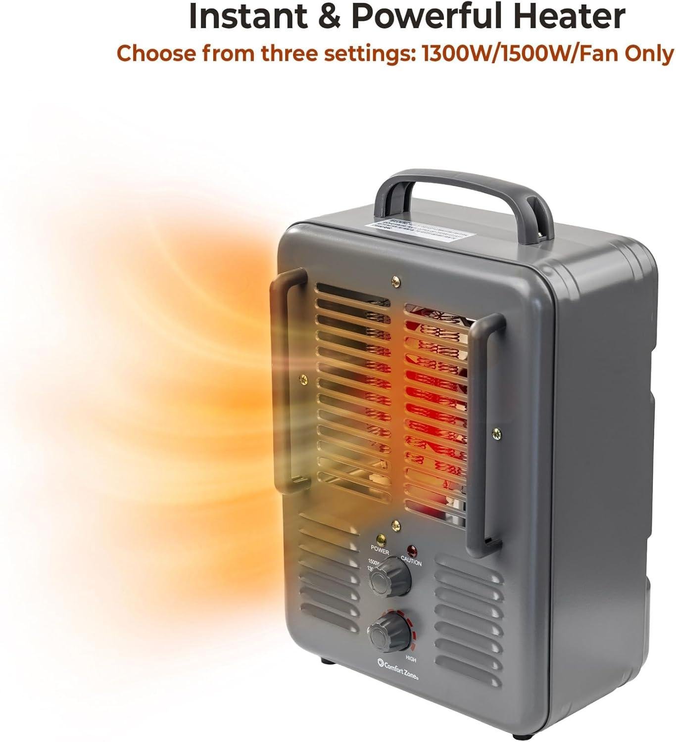Stay Warm and Safe with Our Comfort Zone Portable Heater
