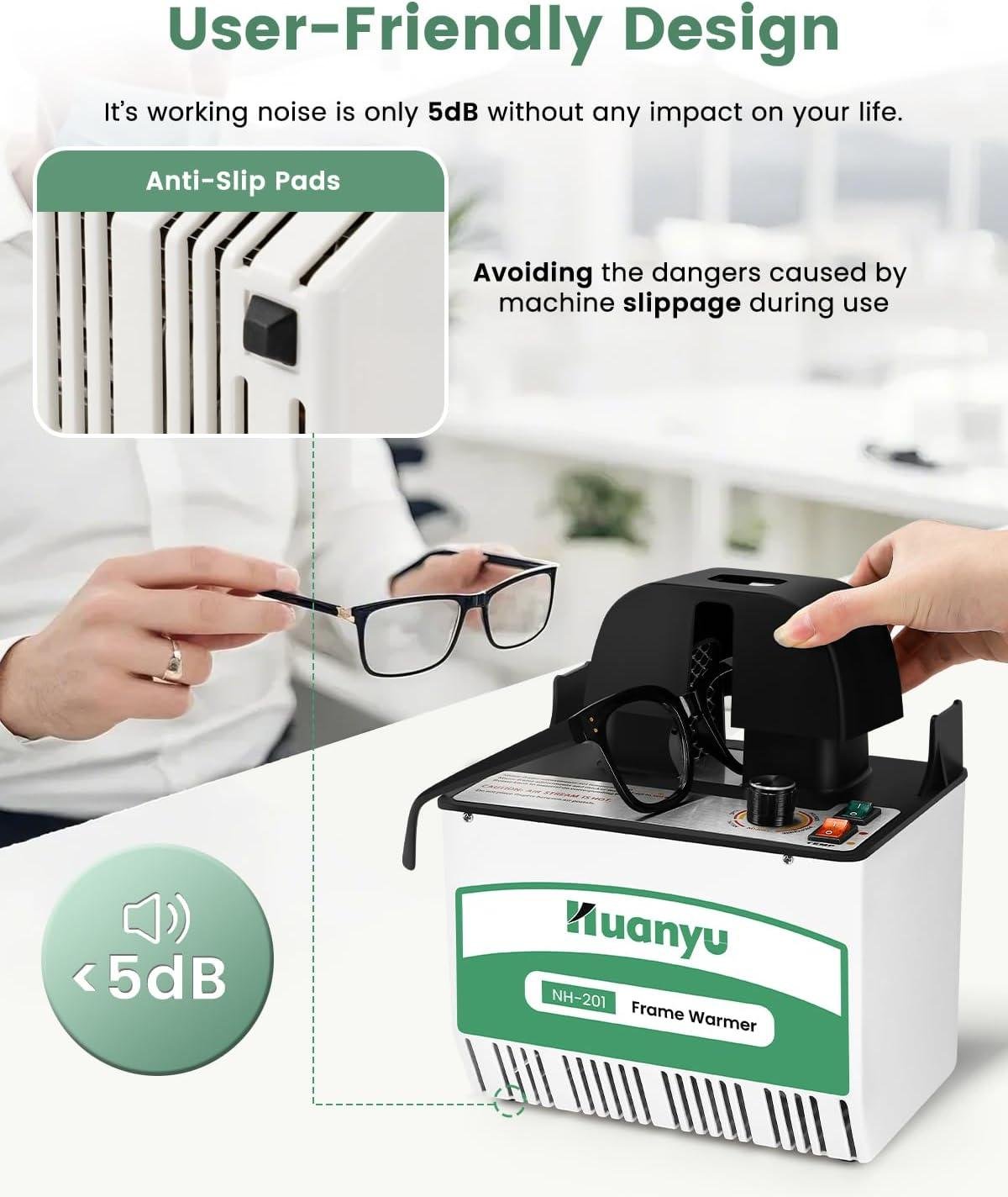 We Love Our Huanyu Frame Warmer: Quick, Quiet, and Adjustable!