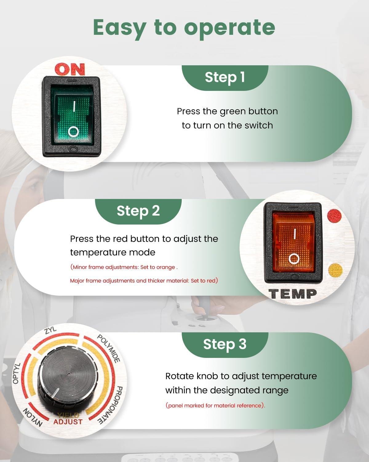 We Love Our Huanyu Frame Warmer: Quick, Quiet, and Adjustable!