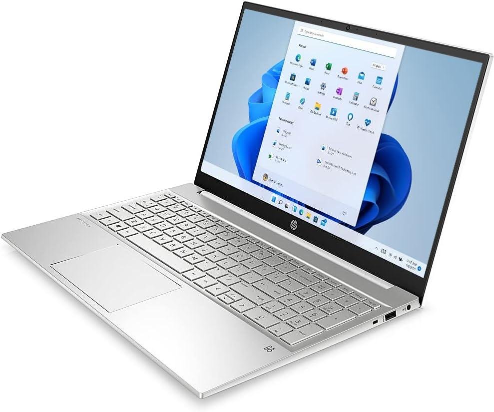 Explore the HP Pavilion Laptop: Power Meets Style in Silver!