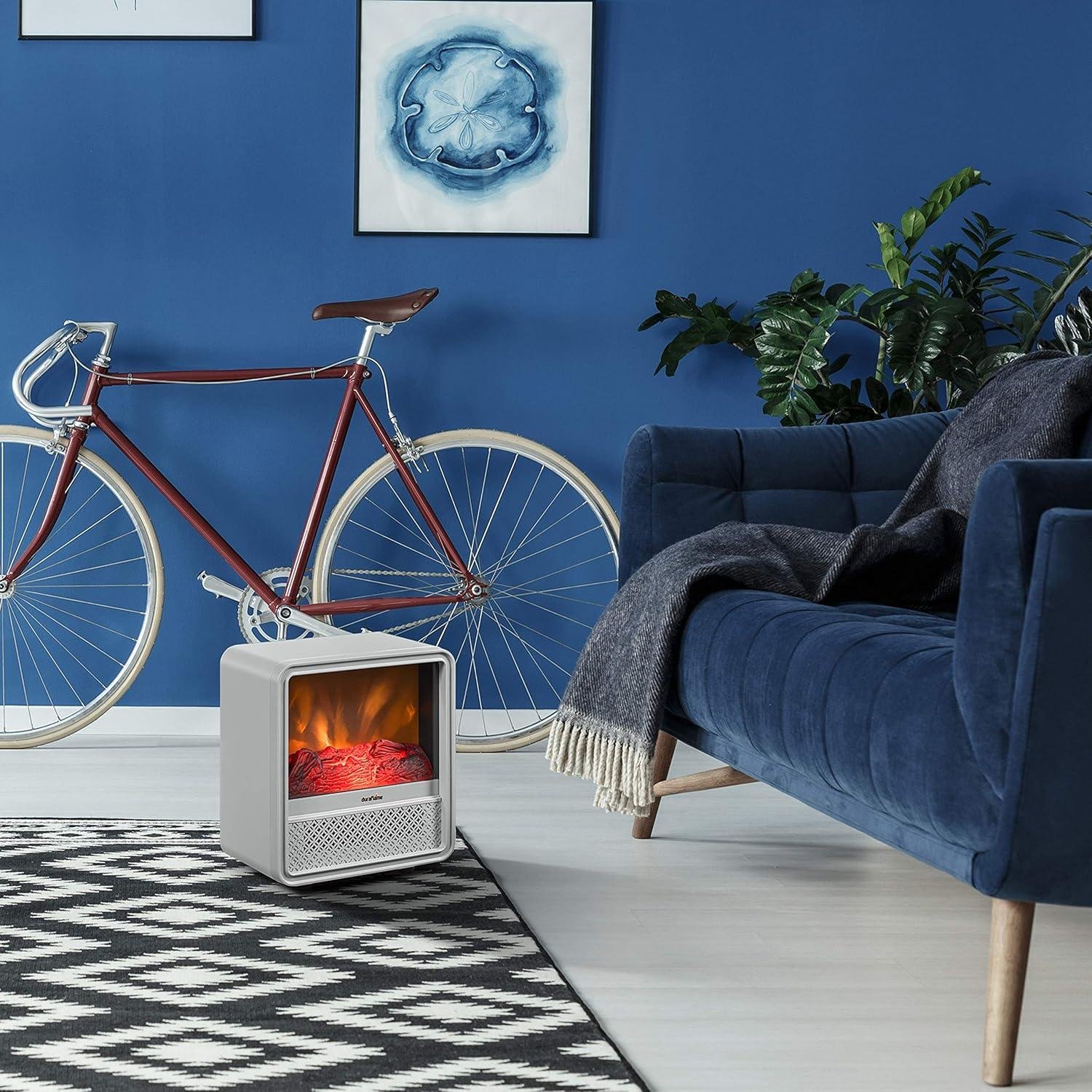 Cozy Up with Us: Discover Our Stylish Duraflame® Cube Heater!