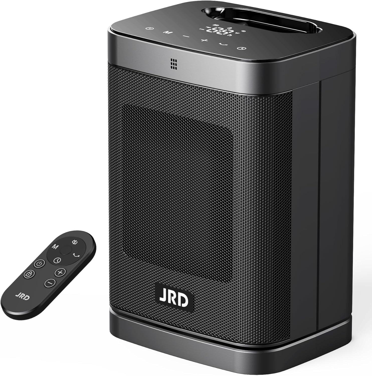 stay Cozy with Our JRD space Heater: Remote, Timer & Safety!