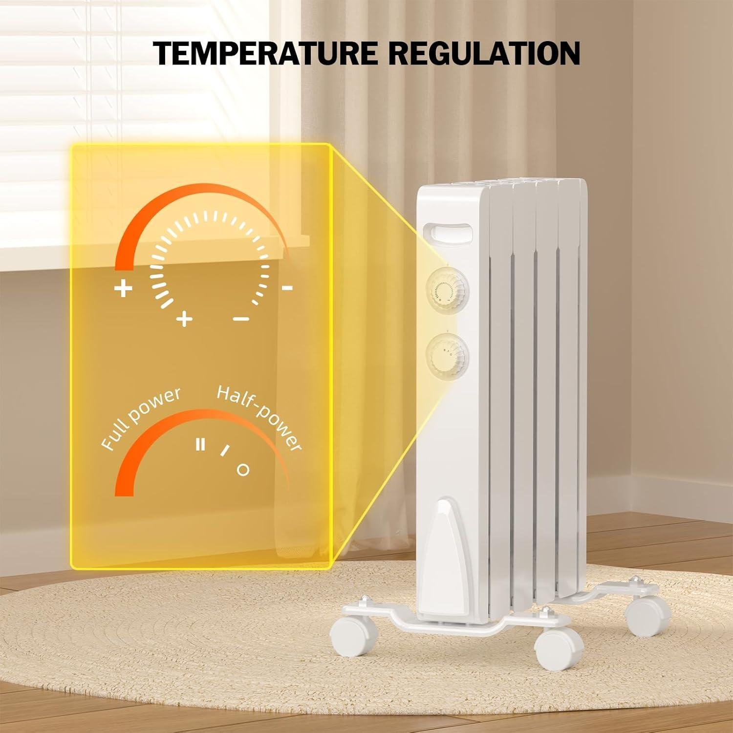 Stay Warm & Stylish: Our Noiseless Ludatido Wall Heater Review