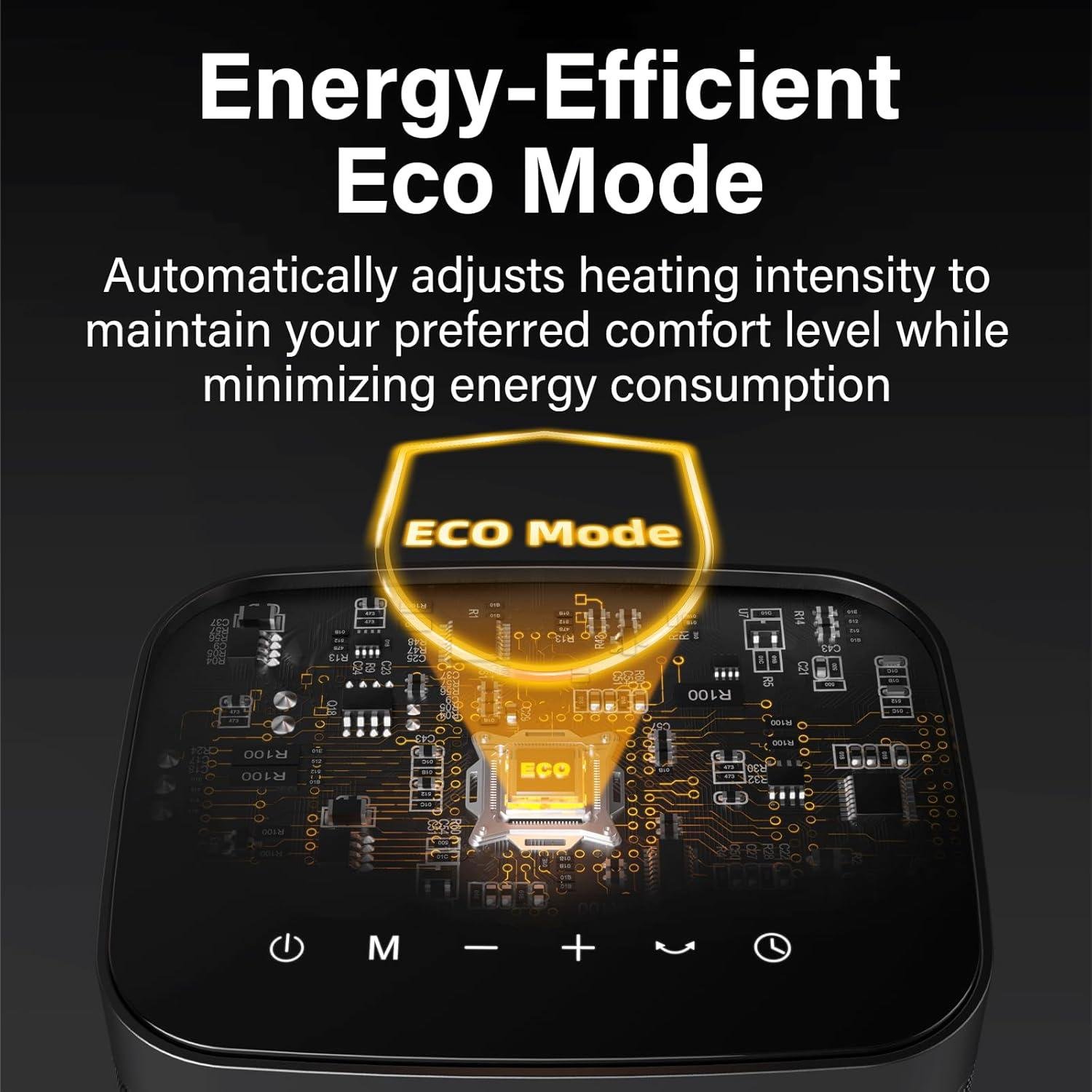 Stay Cozy with Our JRD Space Heater: Remote, Timer & Safety!