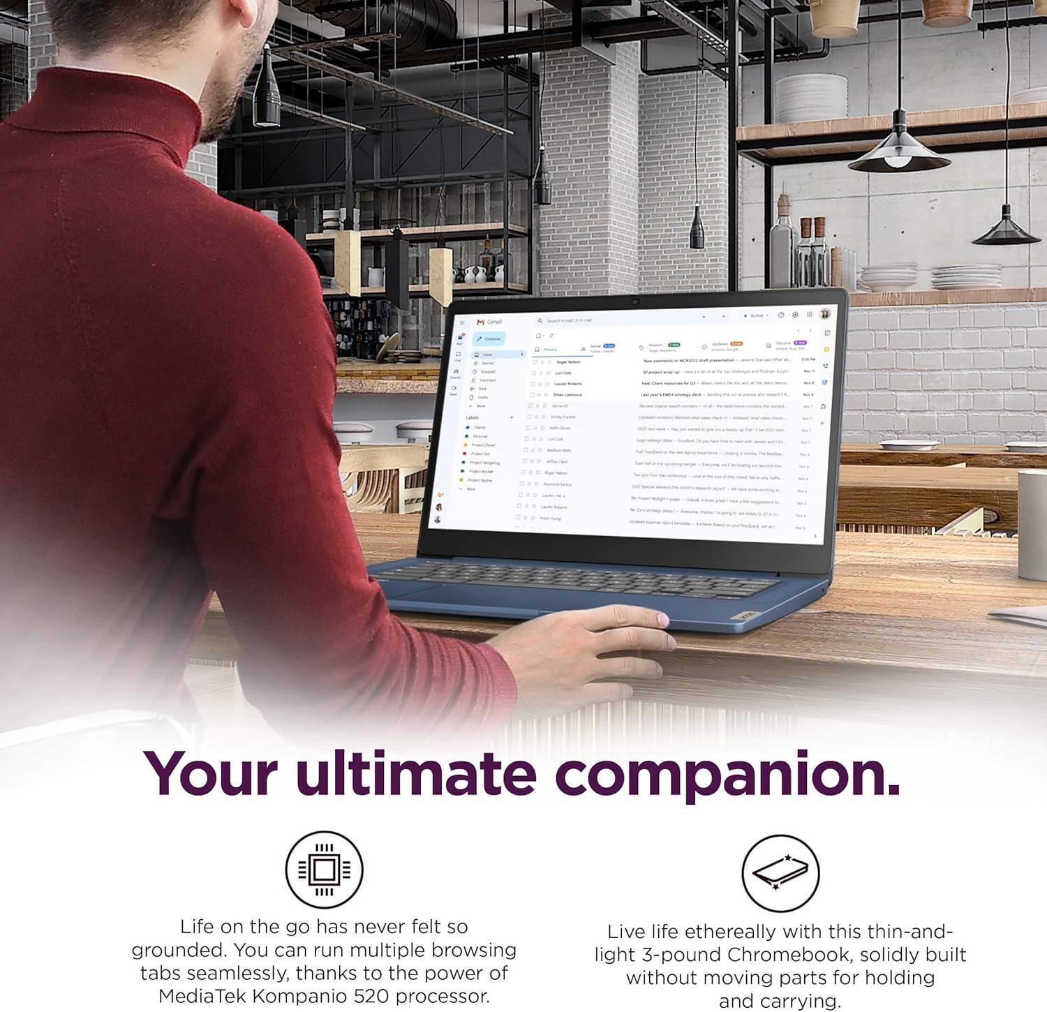 Discover Our Lenovo Chromebook 14: Power Meets Flexibility!