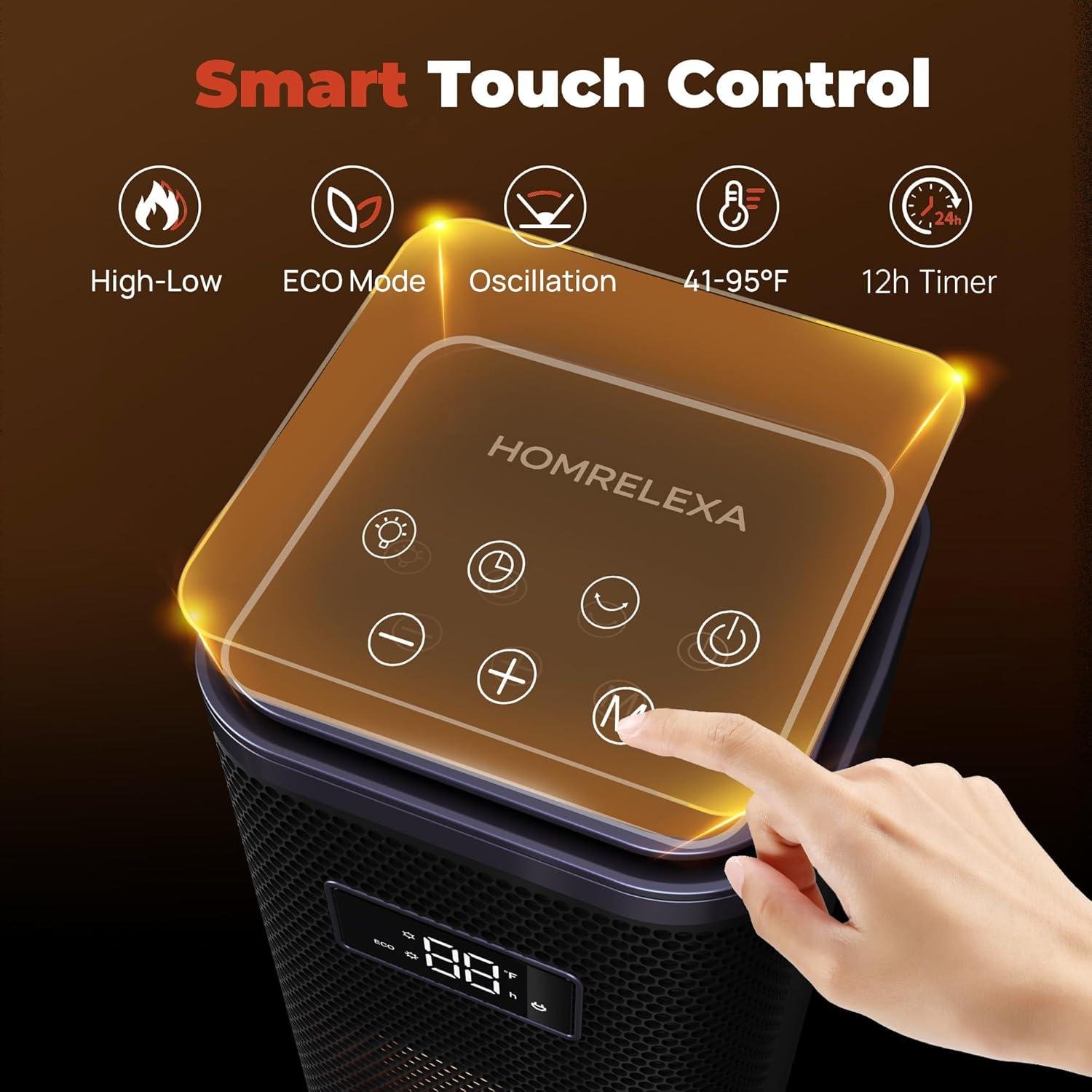 Stay Cozy Anywhere with Our Purple Portable Electric Heater!