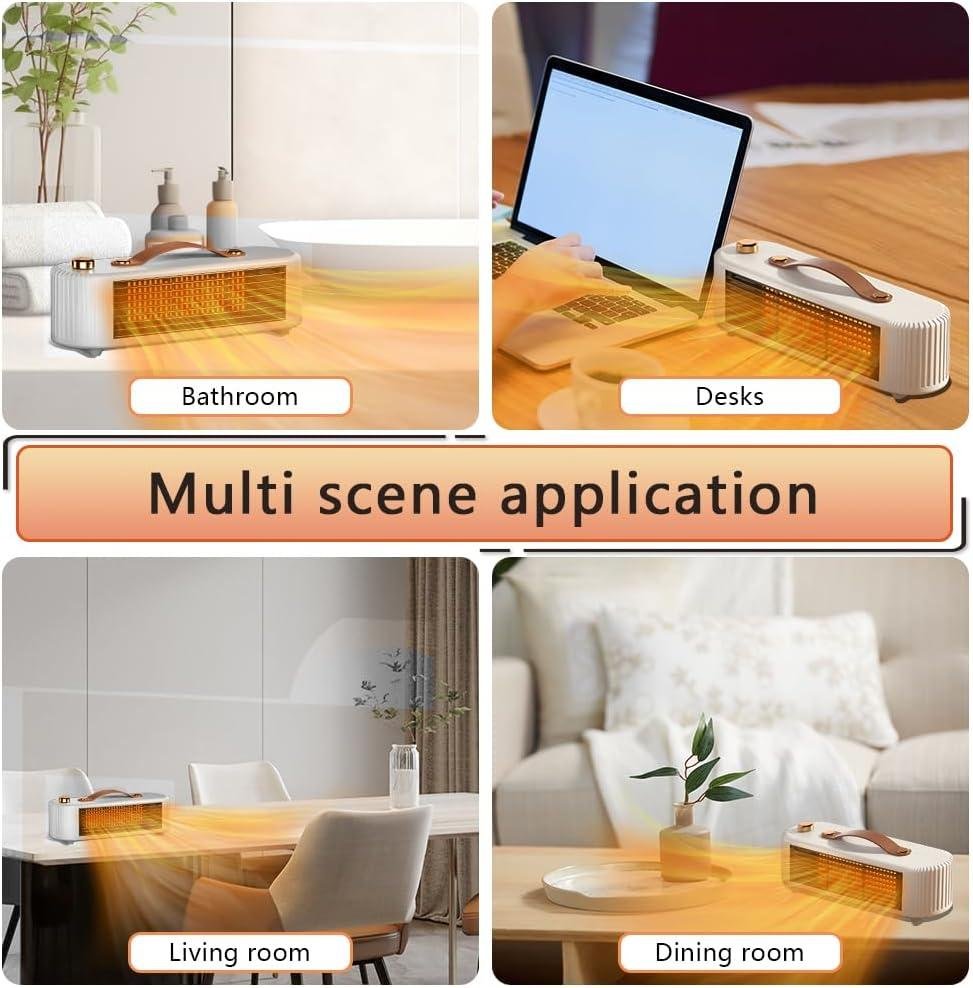 Stay cozy with Our Fast Heating 800W Portable Space Heater!