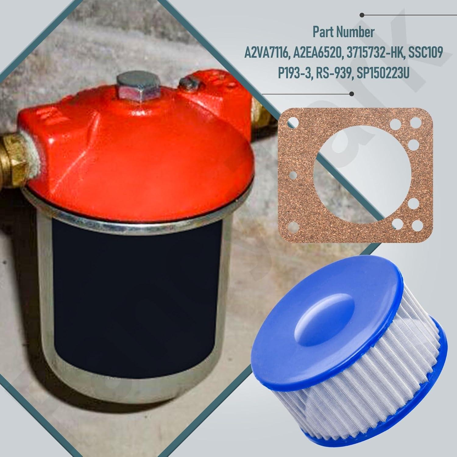 Keep Our Oil Pumps Running Smooth: A2VA7116 Strainer Kit!