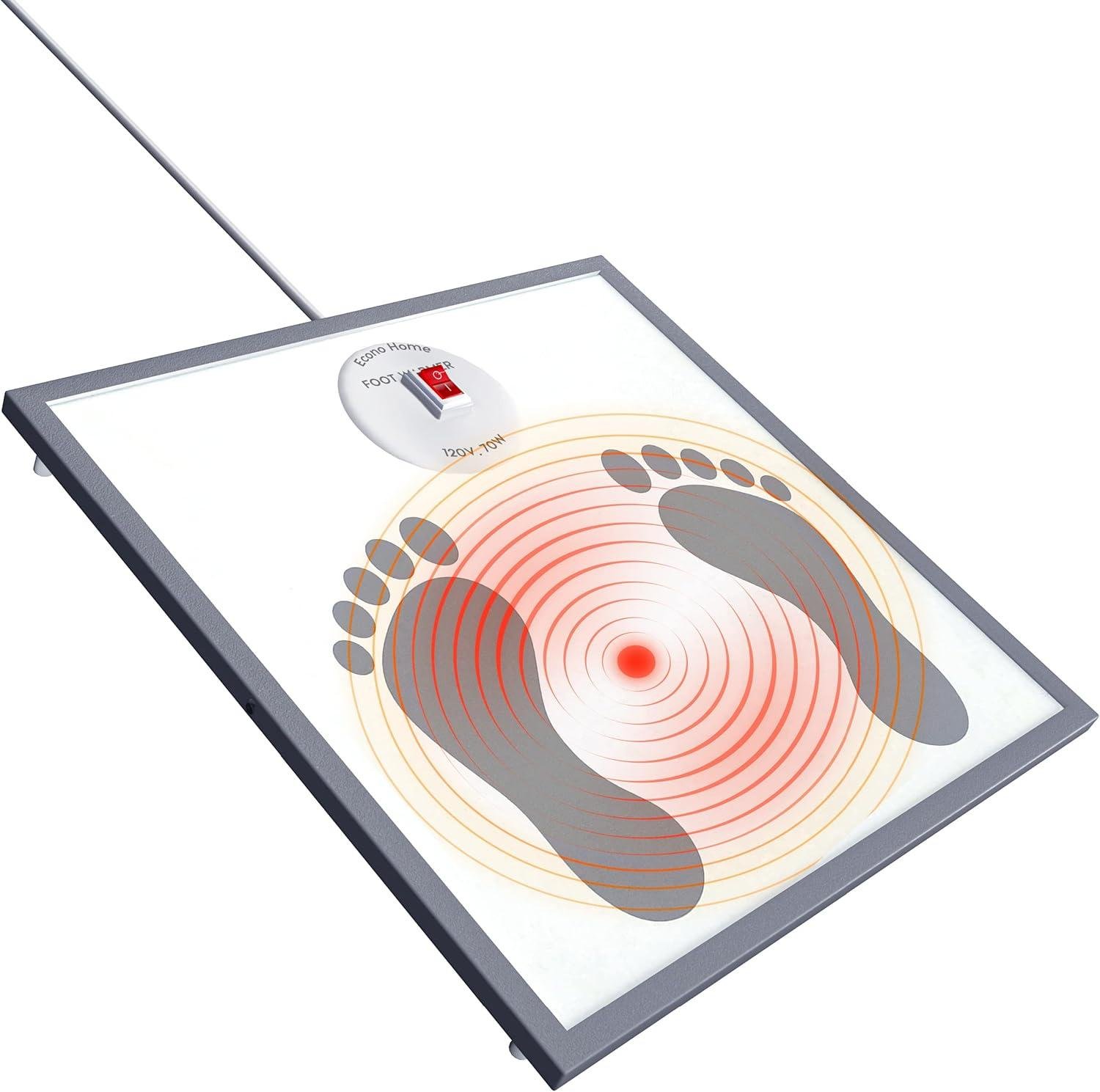 Keep our Feet Cozy: Discover the EconoHome Electric Foot Warmer!