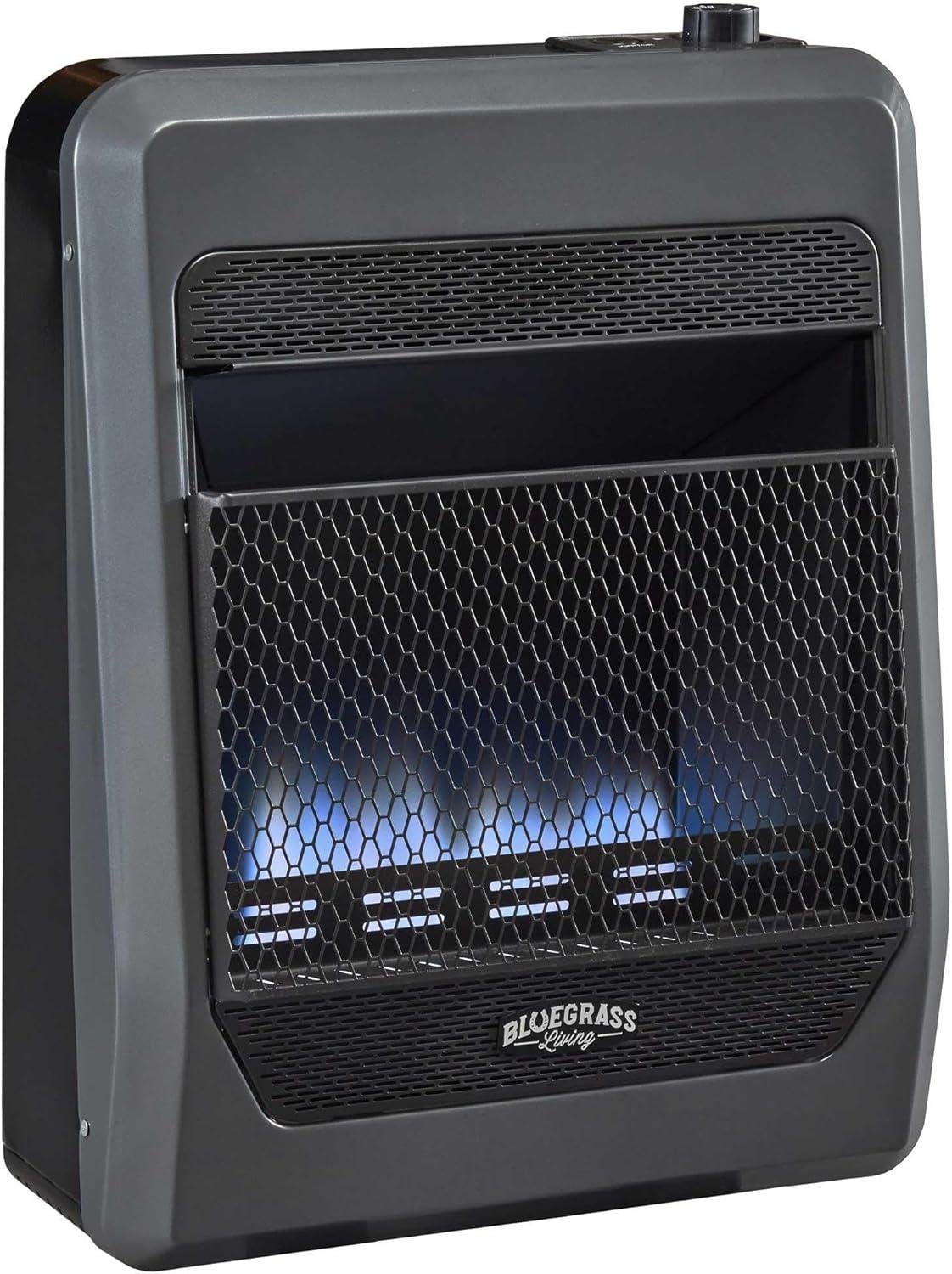 Stay Cozy This Winter: Our 20,000 BTU Blue Flame Heater Experience!