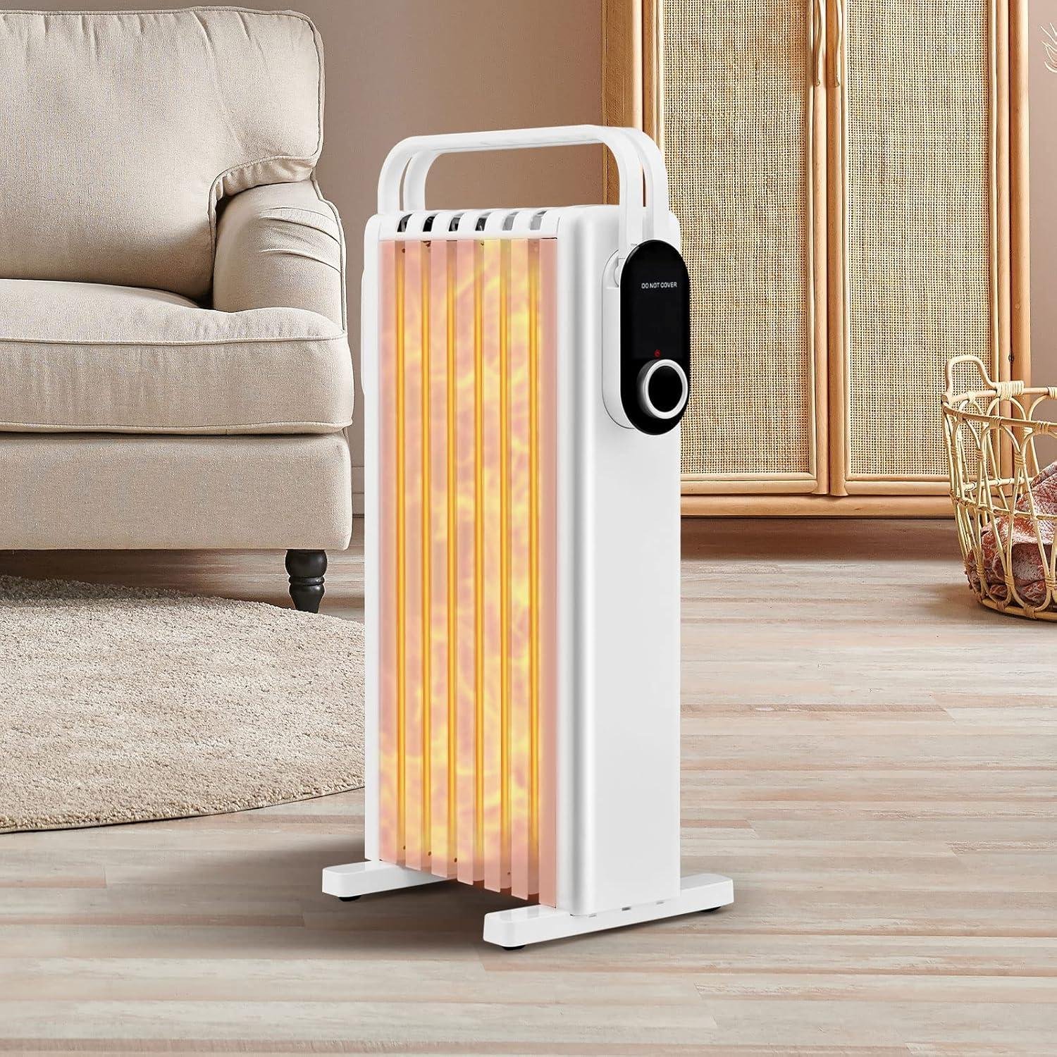 Stay Cozy this Winter: Our GOFLAME 1500W Heater with Safety & Convenience!