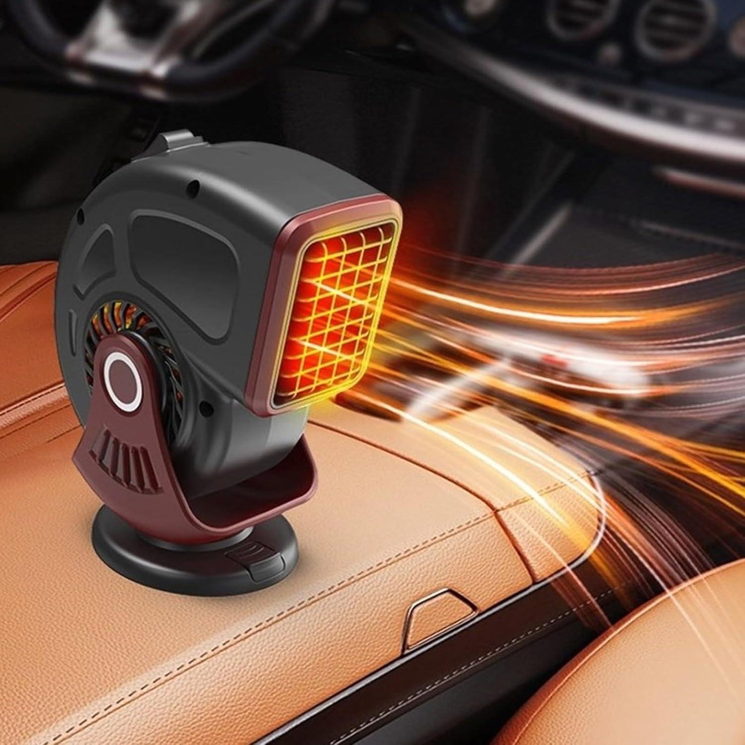 Stay Cozy on the Road: Our 24V Portable Car Heater & Defroster!