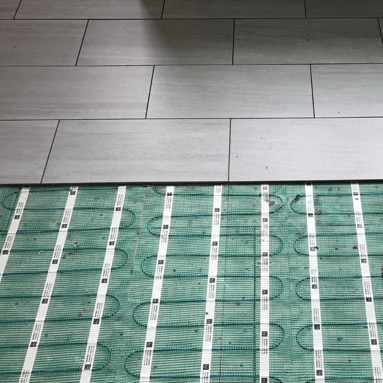 Stay Cozy: our WarmlyYours Electric Radiant Floor Heating Kit