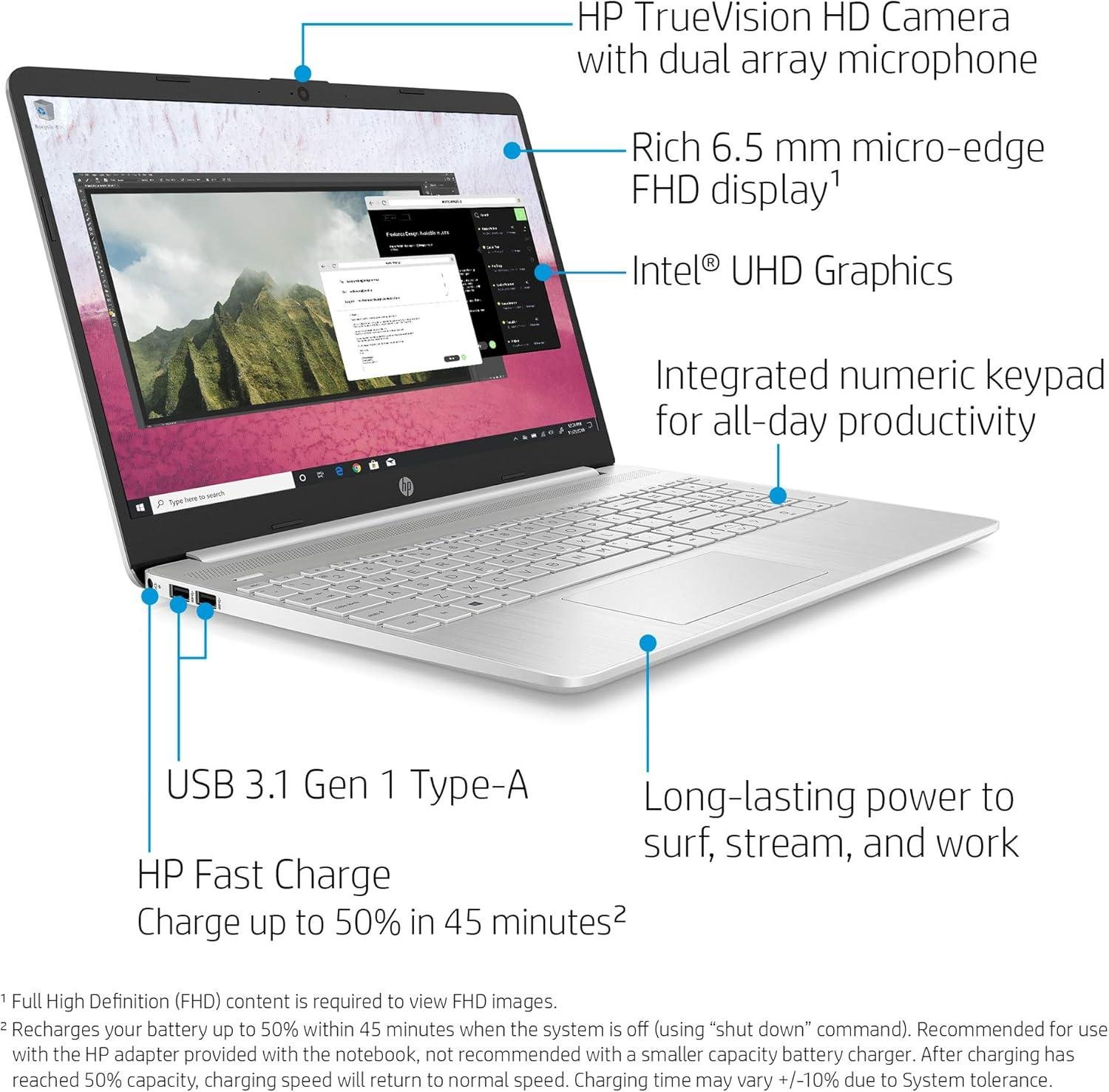Experience Ultimate Portability with the HP 15-dy1036nr Laptop!