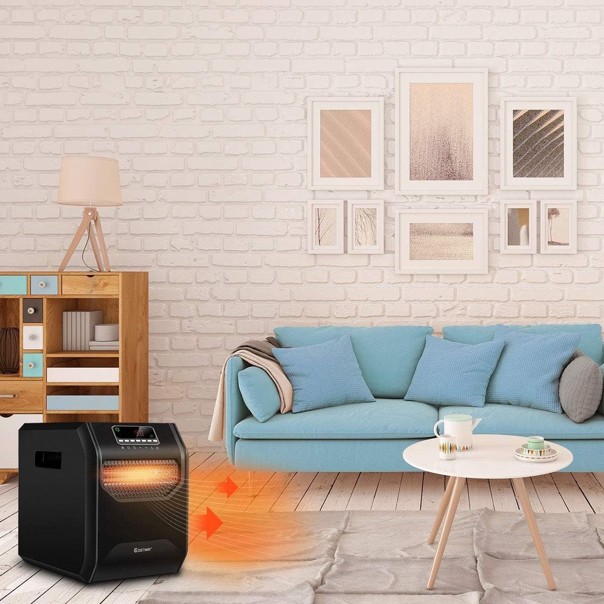 stay Cozy Together: Our COSTWAY Electric Space Heater Review!