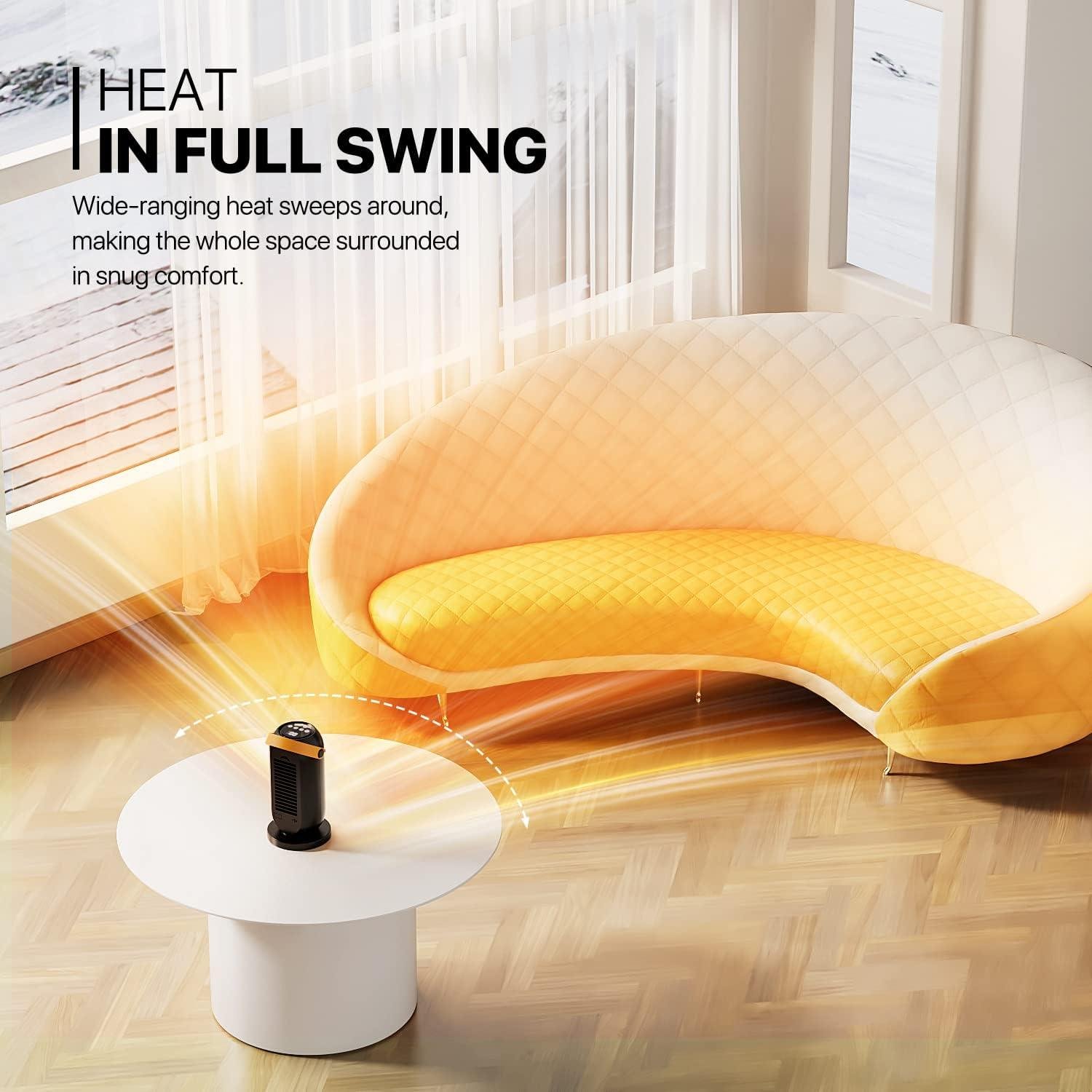 Cozy Up with Our Mollie Small Space Heater: Safety & comfort in every Room!