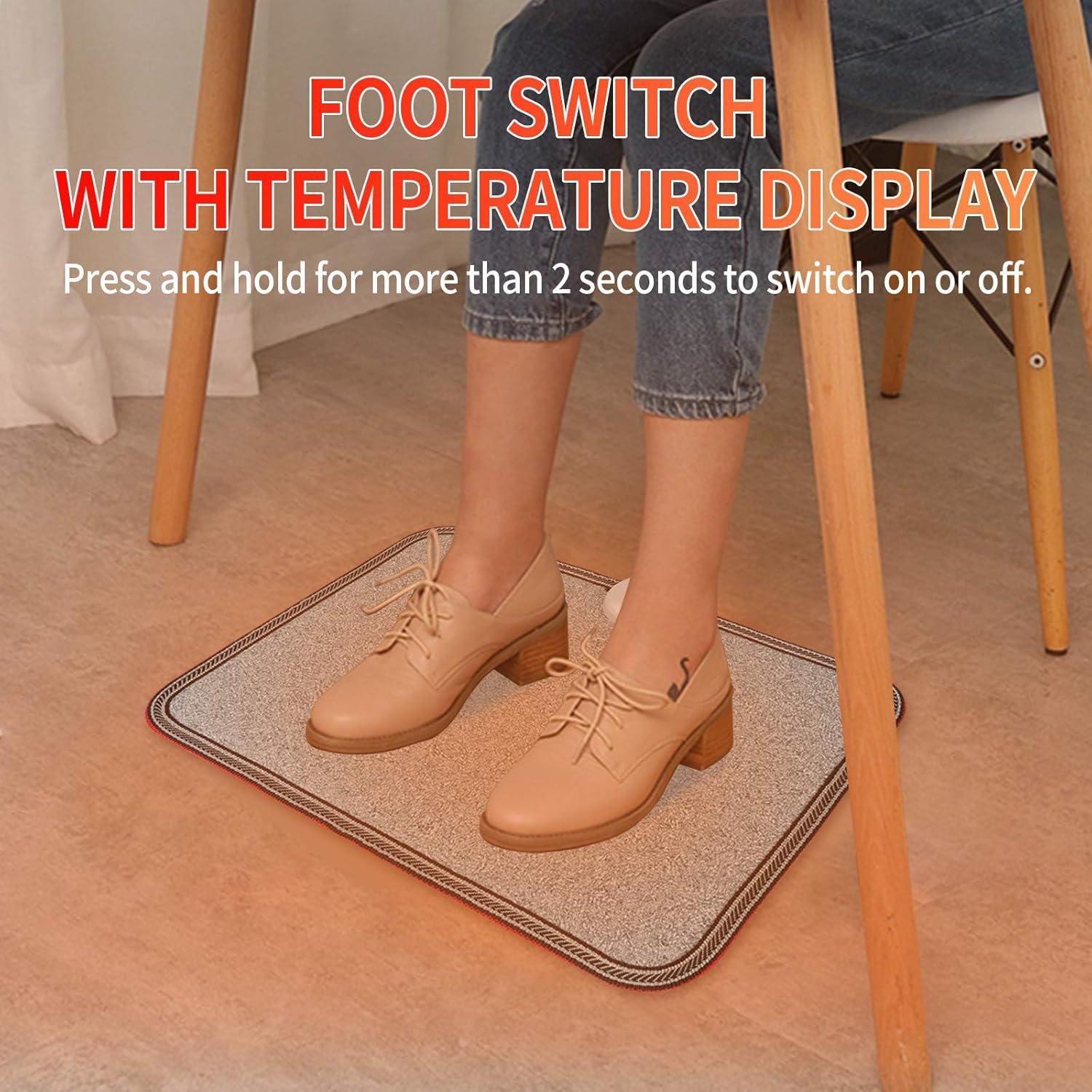 Keep Our Feet Cozy: Discover the Electric Heated Floor Mat!