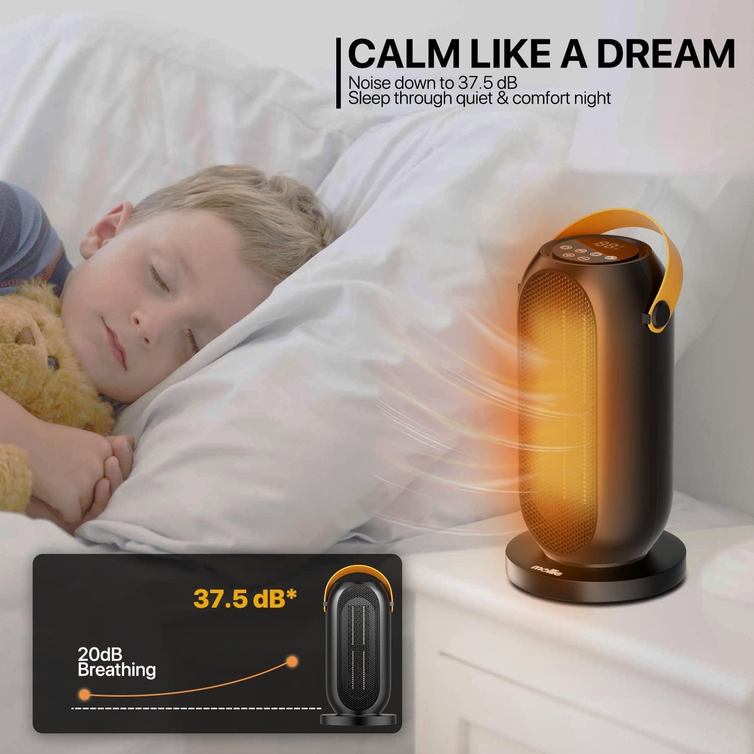 cozy Up with Our Mollie Small Space Heater: Safety & Comfort in Every Room!