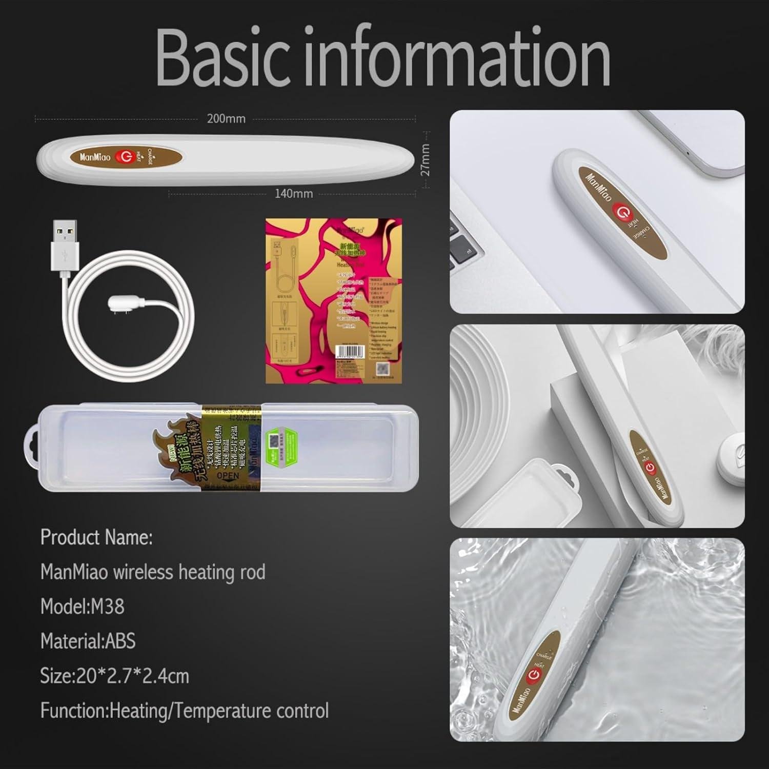 Stay Warm Anywhere: Our Portable Cordless Heater Stick!