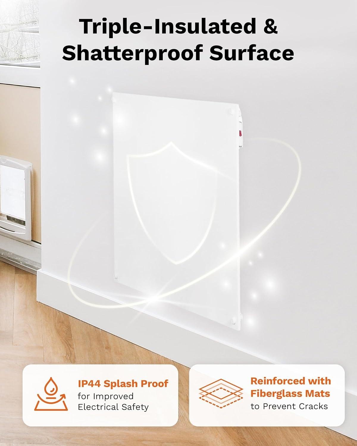 Discover our 250W Amaze Mini electric Wall Heater for Cozy, Energy-Efficient Heating!