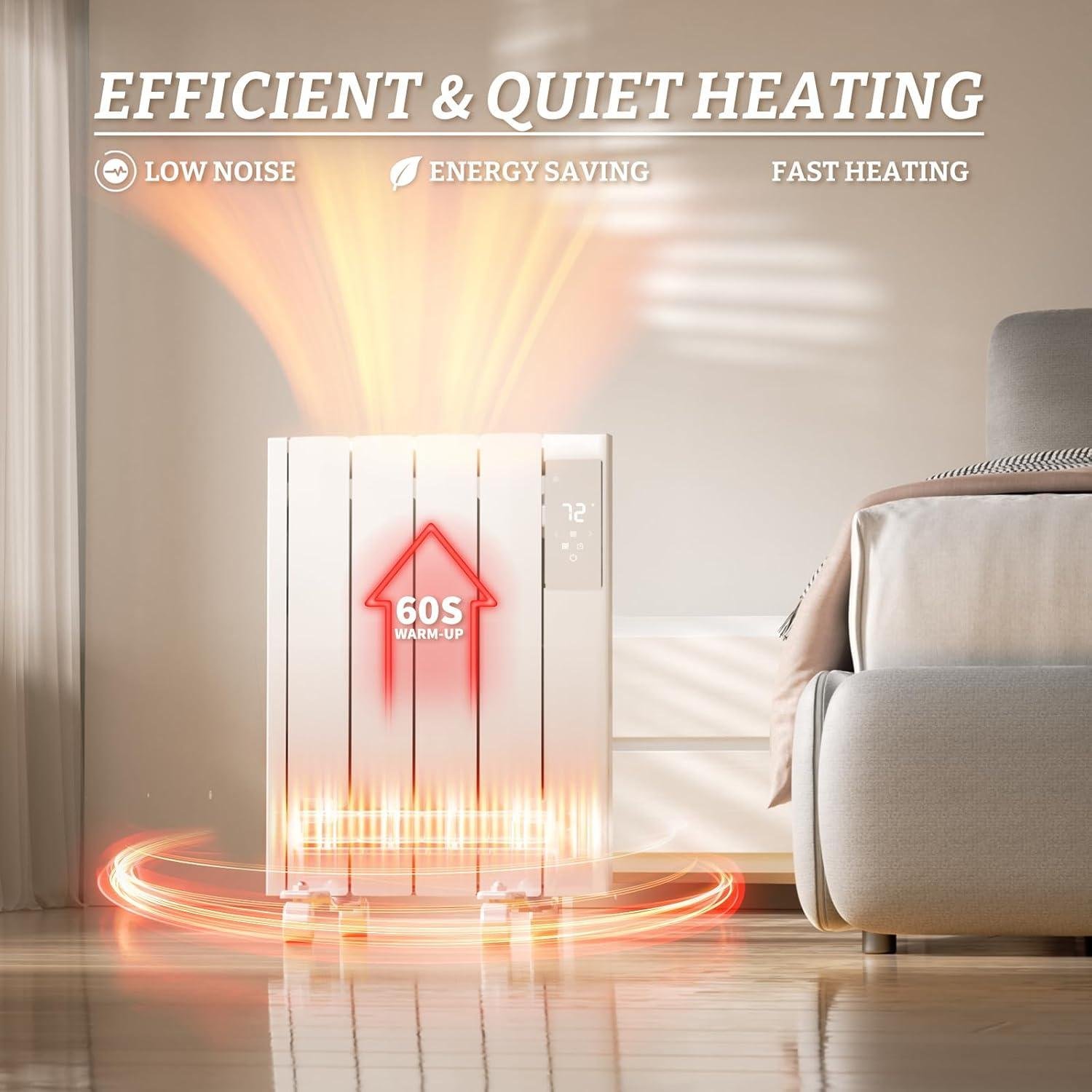 Stay Cozy & Safe: Discover Our Quiet BREEZEHEAT 800w Heaters!