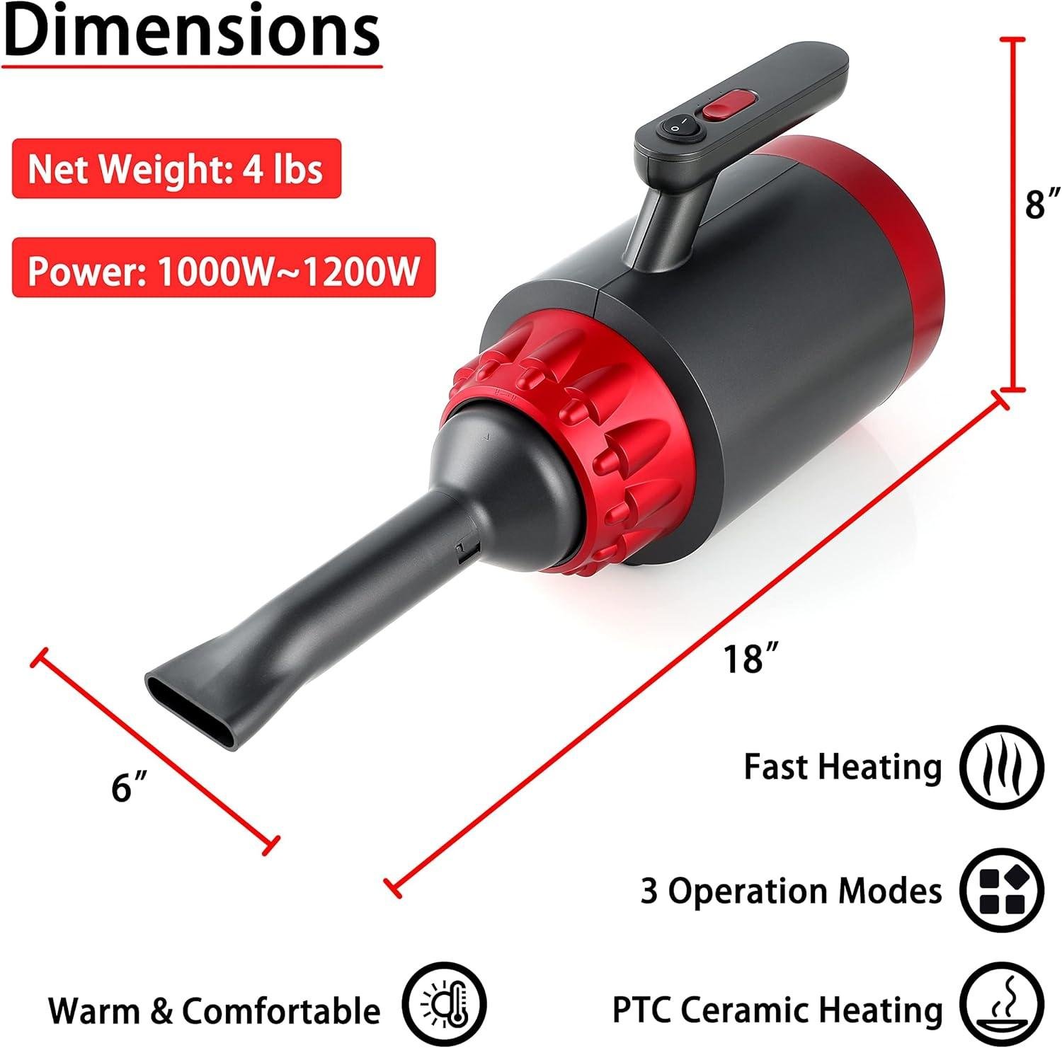 Stay Cozy with Our Simple Deluxe Portable Space heater!