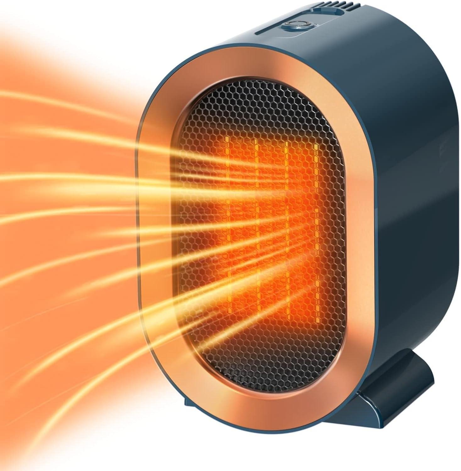 Stay Cozy Together: Our Portable Electric Space Heater for Fast, Safe Warmth!