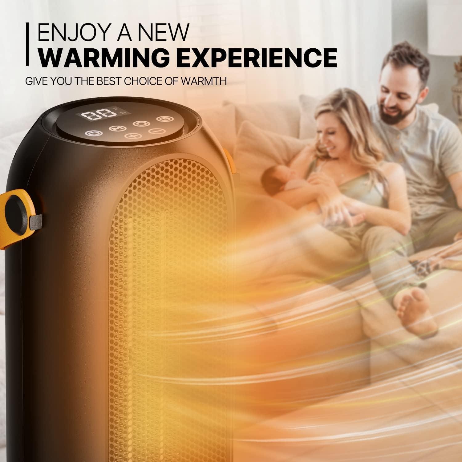 Cozy Up with Our Mollie Small Space Heater: Safety & Comfort in Every Room!