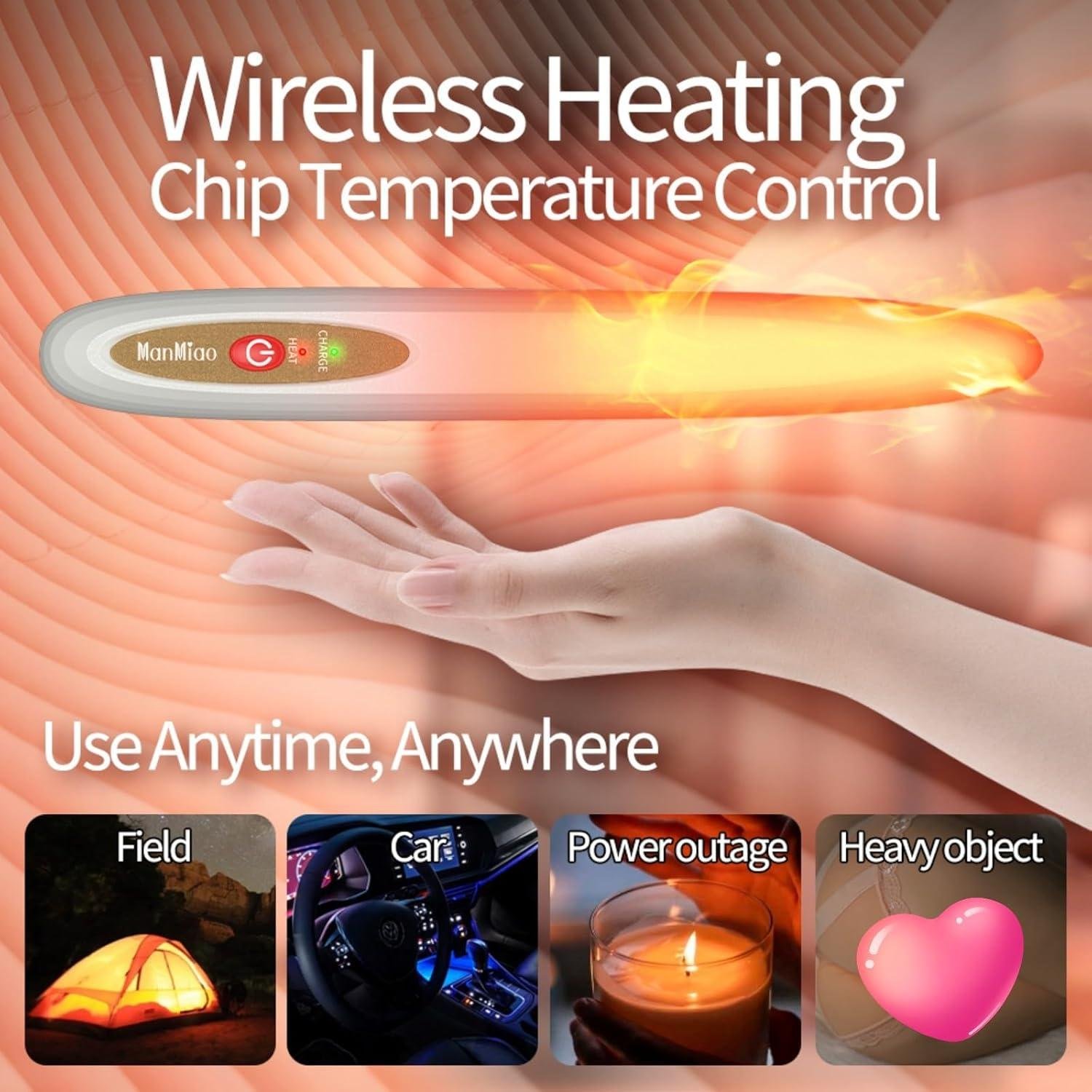 Stay Warm Anywhere: Our Portable Cordless Heater Stick!