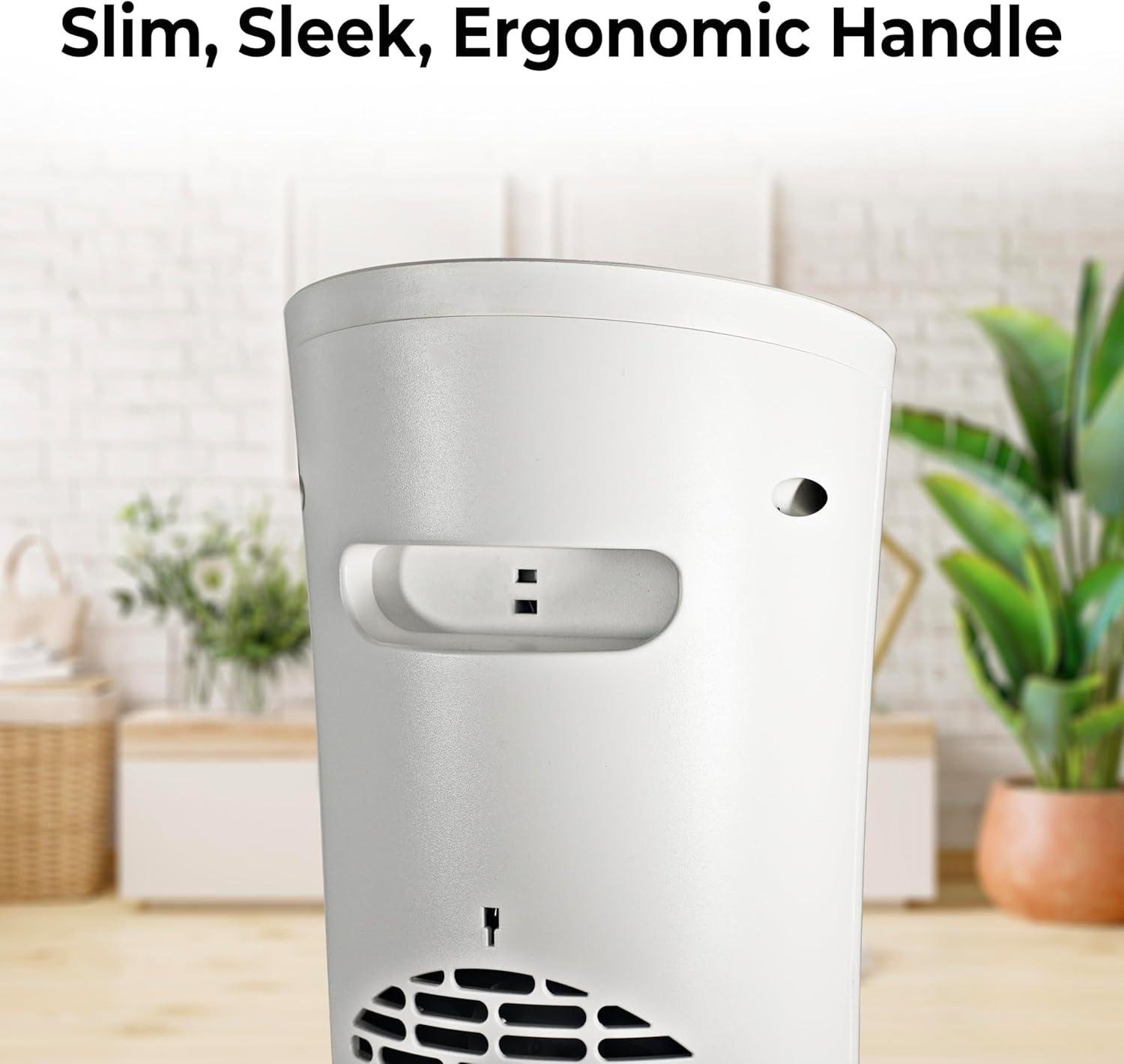 Stay Cozy with Our Comfort Zone Electric Tower Heater: Energy Efficient & Stylish