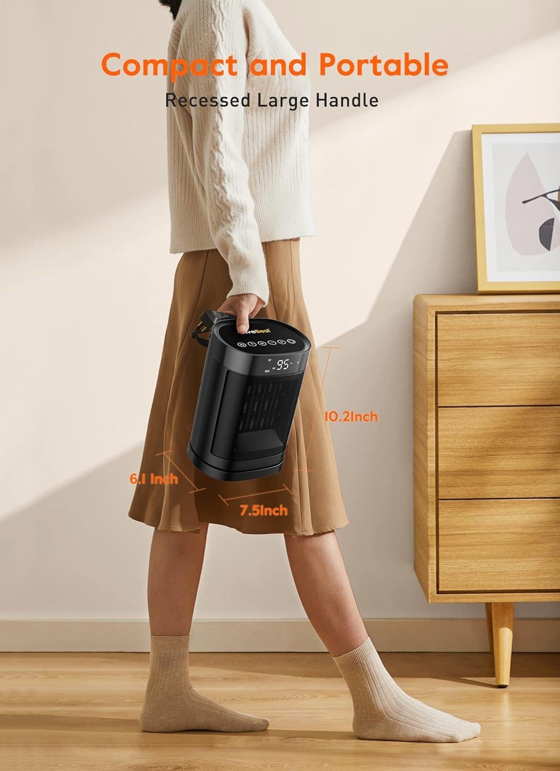 Stay Warm and Cozy: Our GiveBest Portable Electric Space Heater!