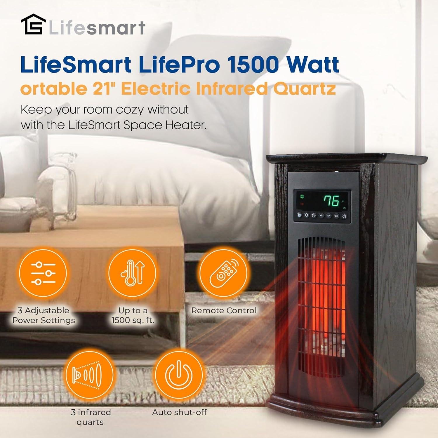 Discover How We Stay Cozy with the LifePro 1500 Sq Ft Heater!