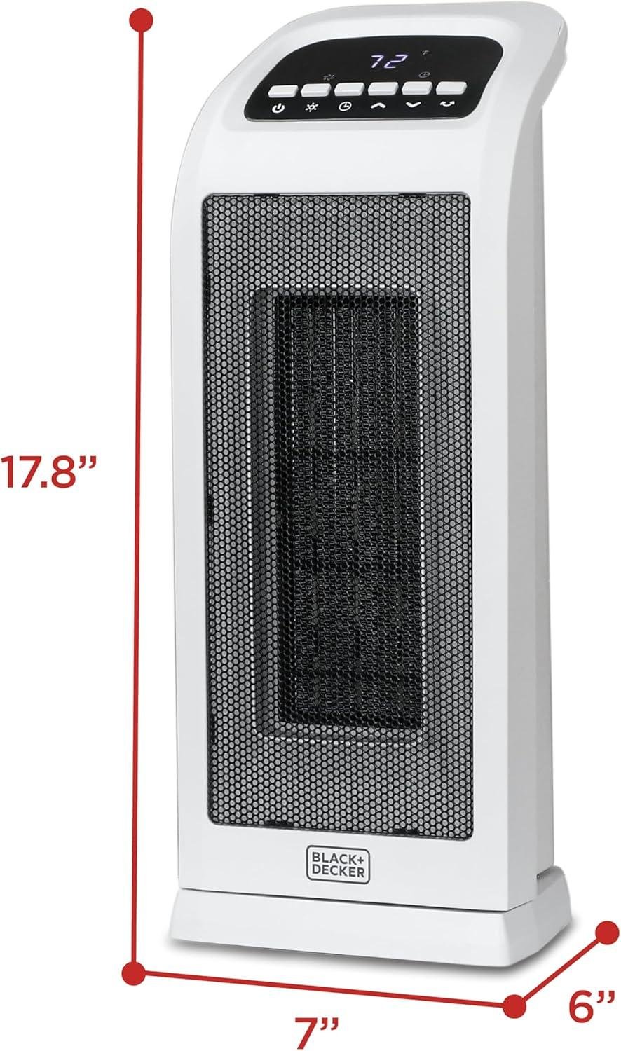 Keep Us Cozy: Our Experience with BLACK+DECKER's Heater Fan!