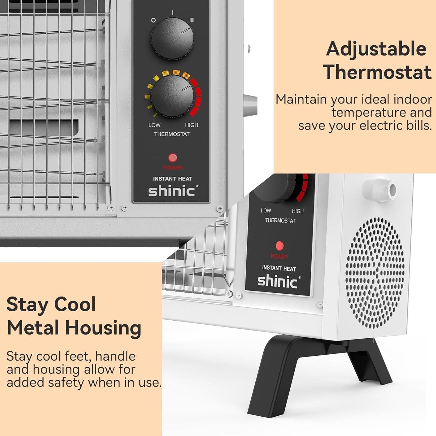 keep Cozy This Winter: Our Shinic 1500W Space Heater Review!