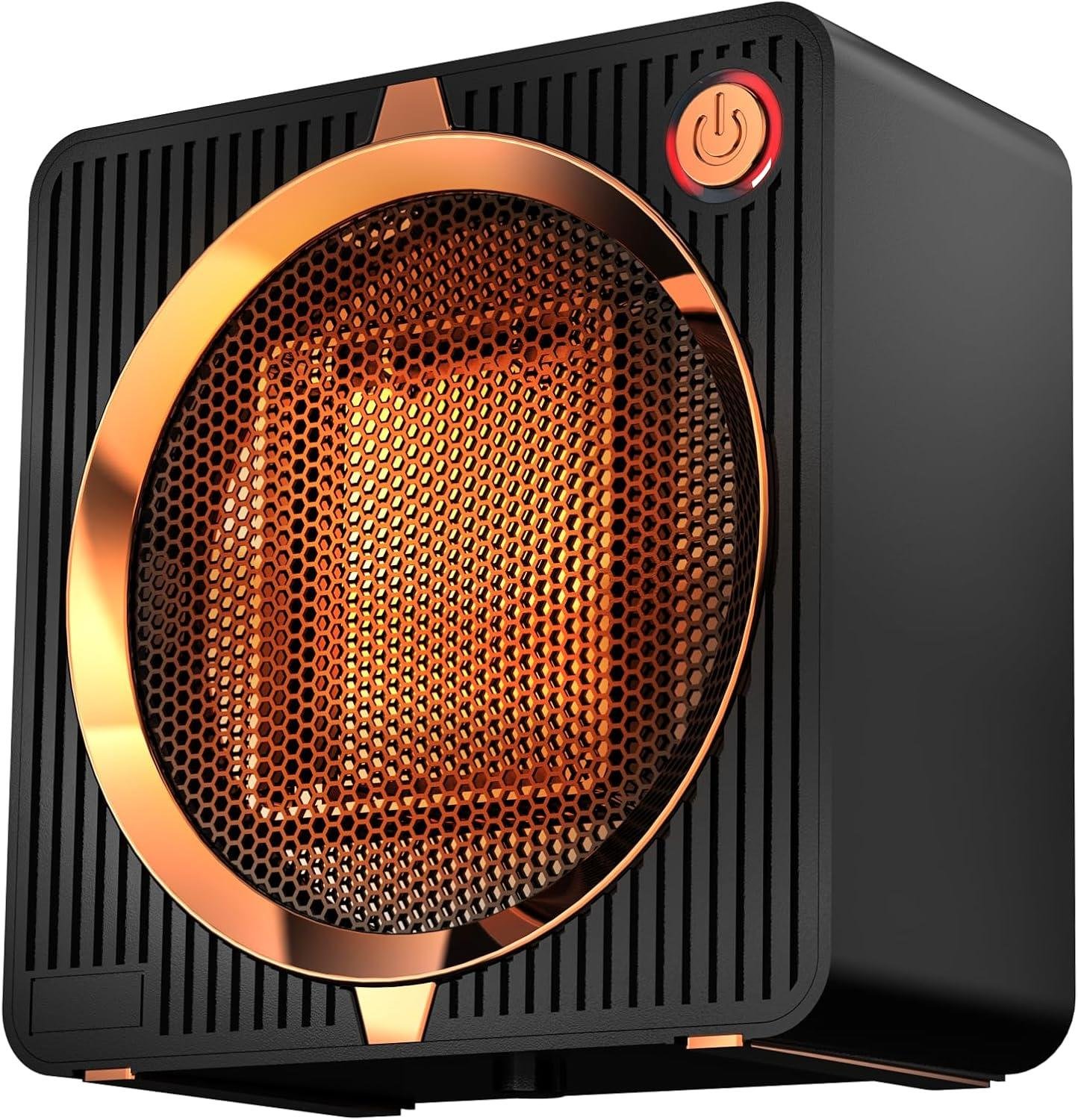 Stay Cozy with our Mini Electric Space Heater: Safe & Efficient!