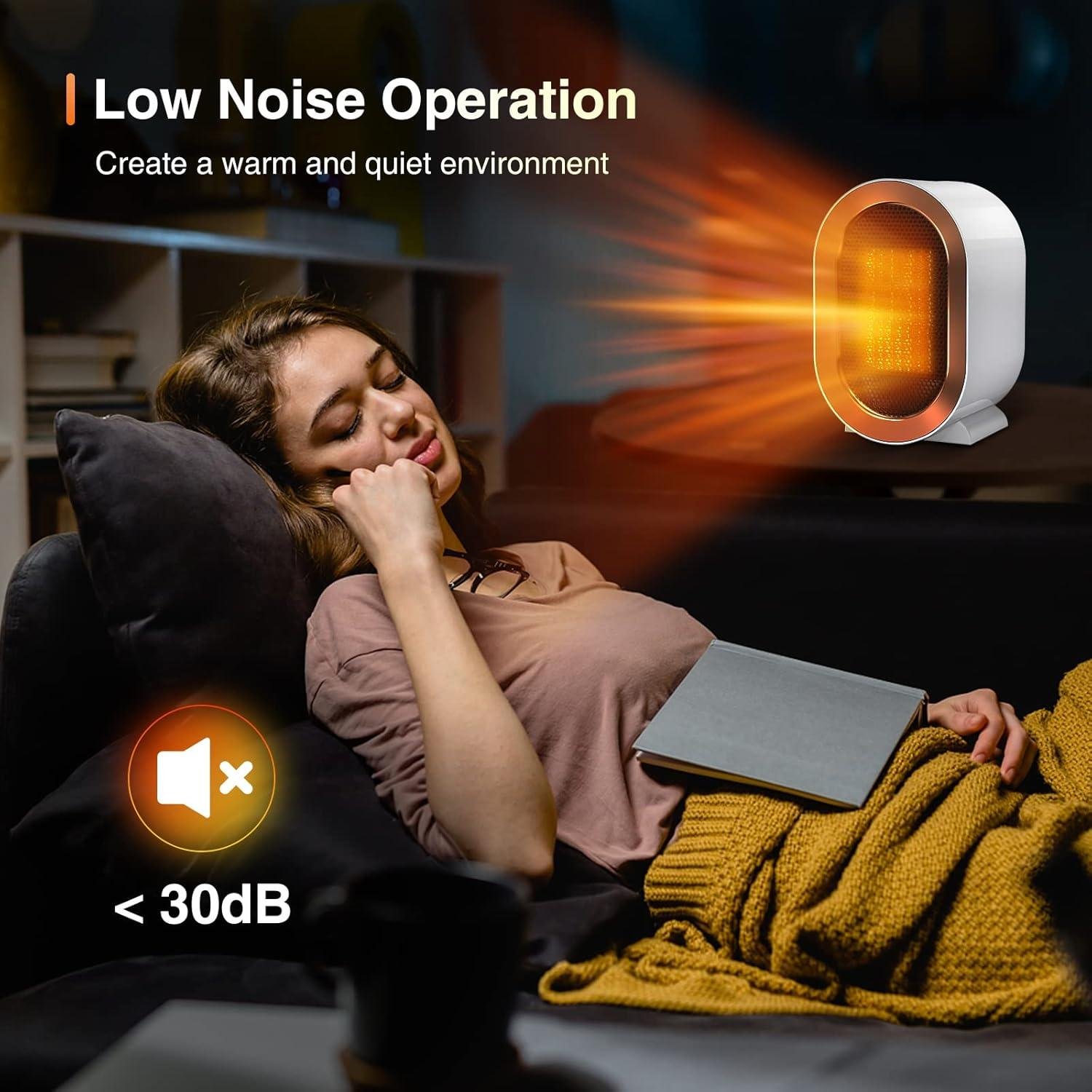 Discover Our Cozy PTC space Heaters: Fast, Safe, and portable!