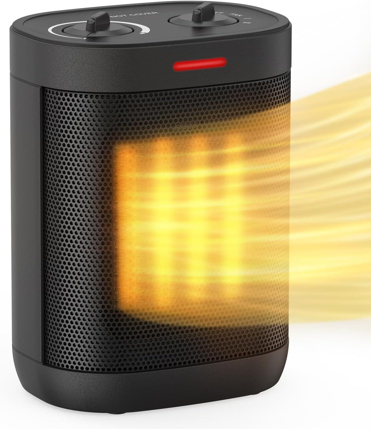 Stay Cozy with Our 1500W Portable space heater: Safe,Compact & Efficient!