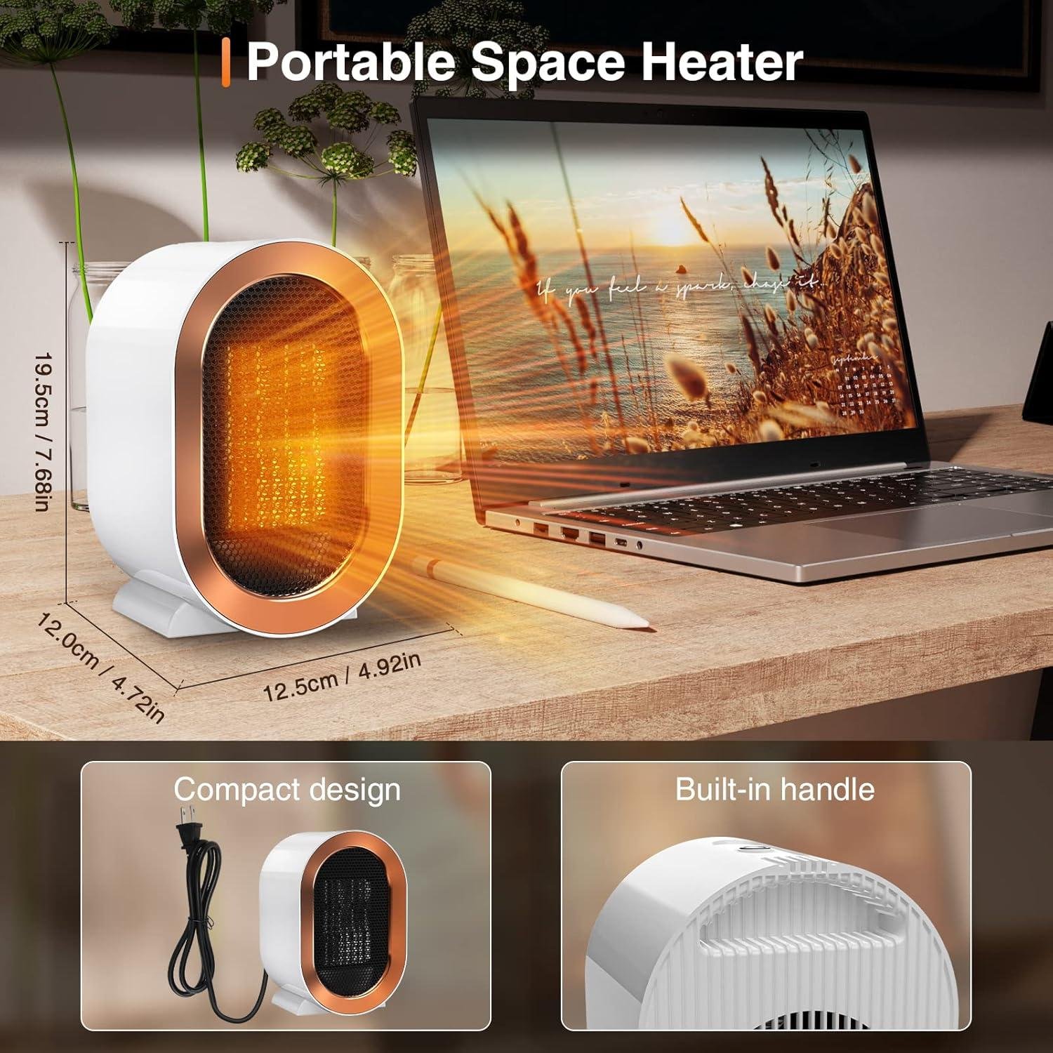 Discover Our Cozy PTC Space Heaters: fast, Safe, and Portable!