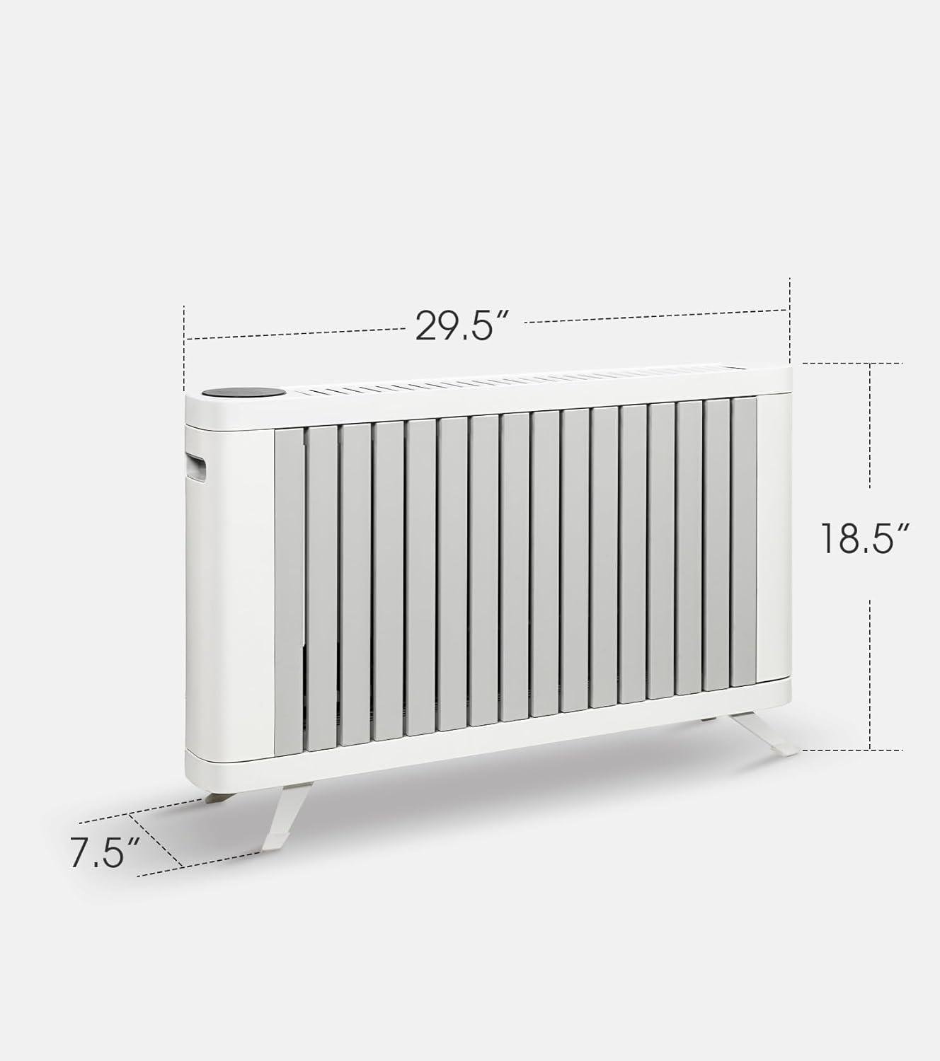 Stay Cozy with Our 1500W Convection heater: Comfort, Control & Style!