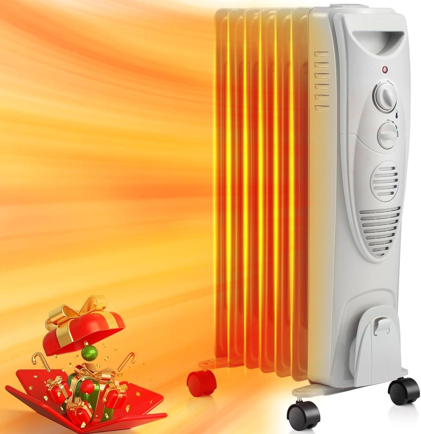 Stay cozy With us: Discover the ZAFRO 1500W Oil-Filled Heater