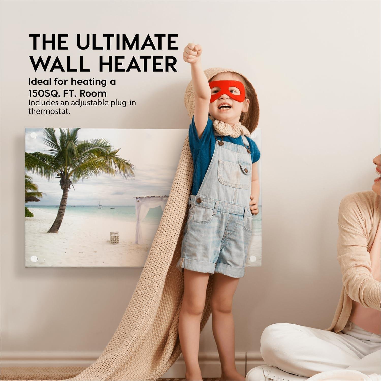 Stay Cozy with Our EconoHome Wall-Mount Heater: Efficient & Easy!