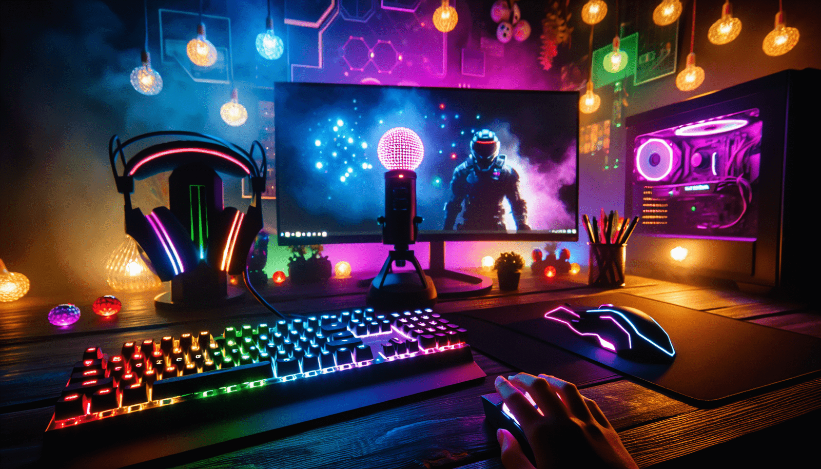 How To Enhance Your Gaming Setup With LED Lighting And Accessories