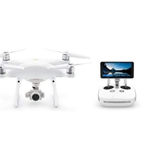 DJI Phantom 4 Pro Plus V2.0 - Drone Quadcopter UAV with 20MP Camera 1" CMOS Sensor 4K H.265 Video 3-Axis Gimbal, Remote Controller with 5.5" Screen, White (CP.PT.00000234.01)